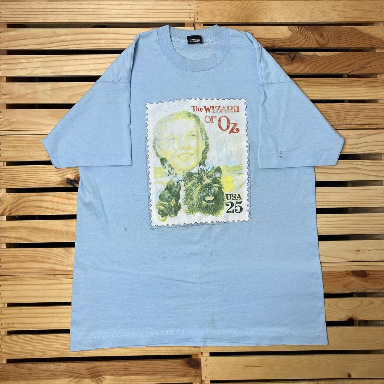 Other Vintage The Wizard of Oz Blue Movie Promo Tee Size XL Size US XL / EU 56 / 4 - 1 Thumbnail