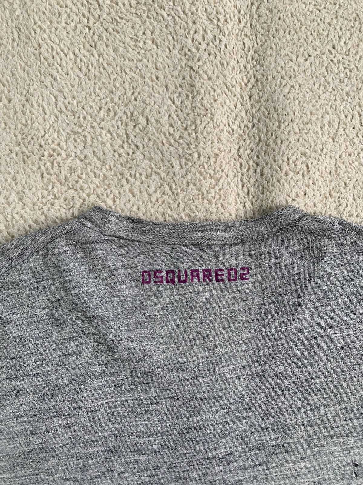 Dsquared2 × Vintage vtg dsquared2 distressed poem short sleeve t shirt Size US M / EU 48-50 / 2 - 8 Thumbnail