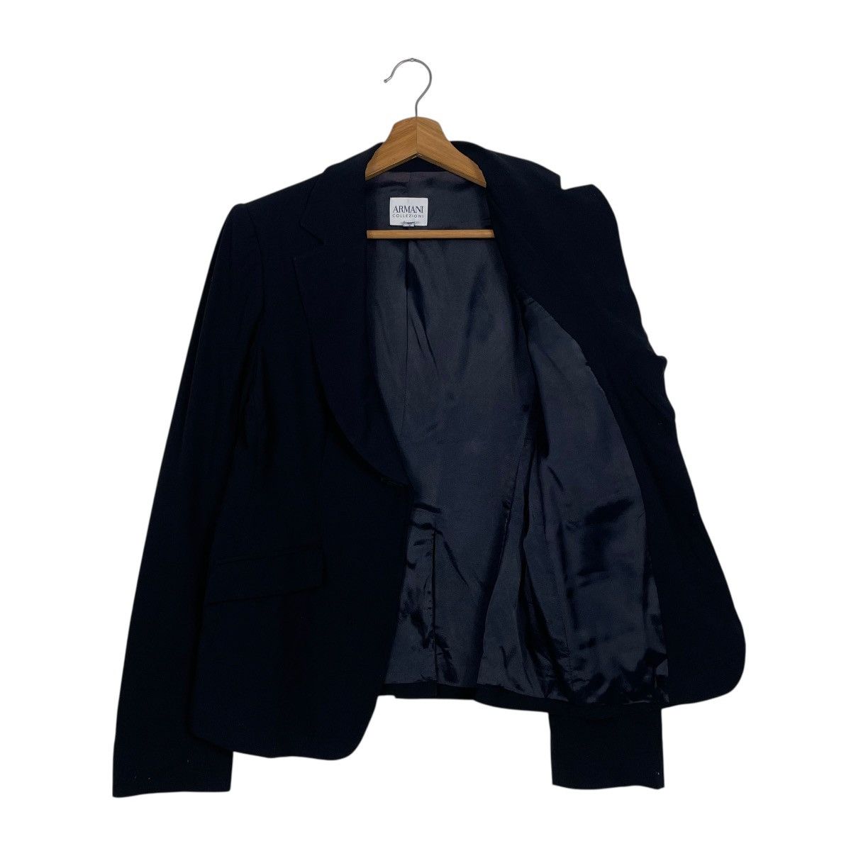 Armani Collezioni Armani Collezioni Women Wool Jacket Size XS / US 0-2 / IT 36-38 - 9 Thumbnail