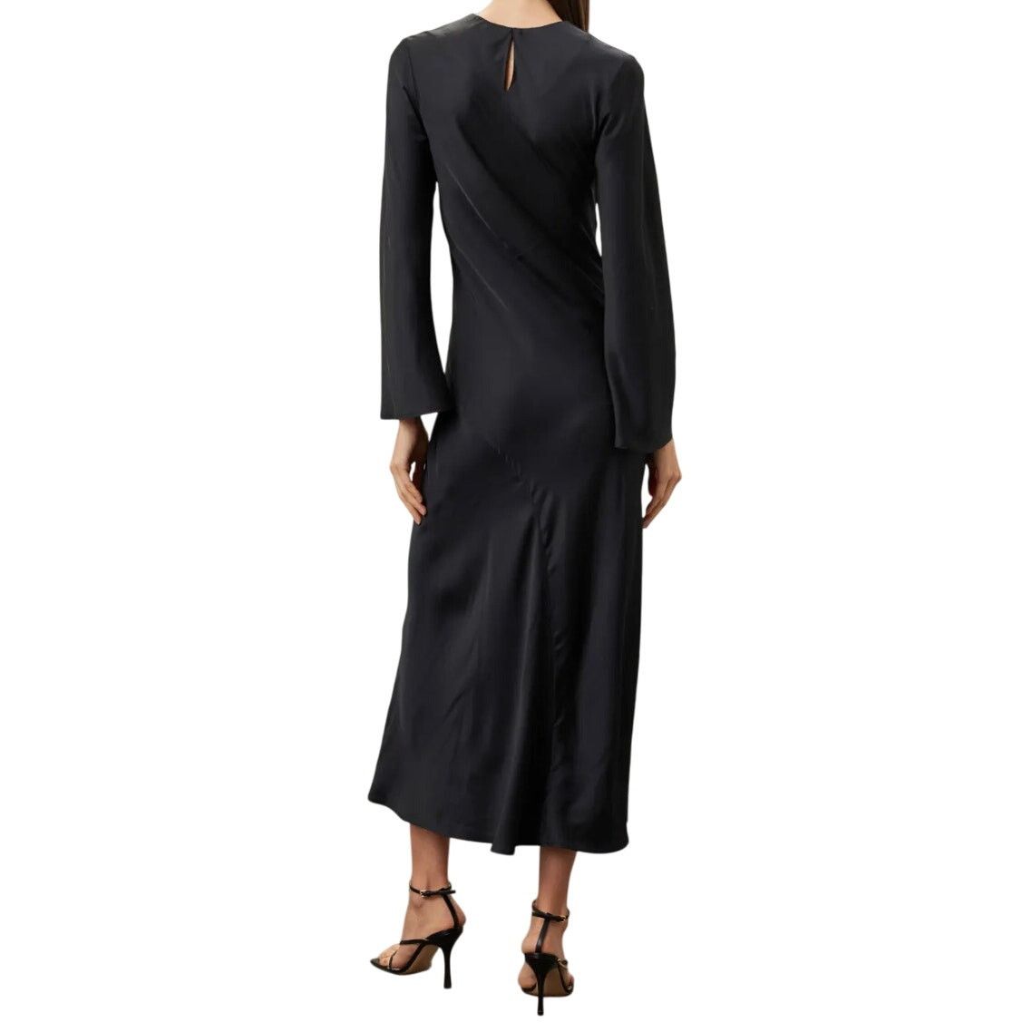 Samsoe Samsoe Samsoe Samsoe Maxi Madeleine Dress in Black, Size S Size S / US 4 / IT 40 - 3 Thumbnail