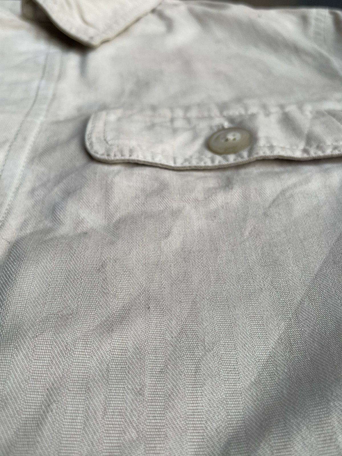 Designer × Issey Miyake × Japanese Brand Ined Homme Herringbong Twill Jacket Size M / US 6-8 / IT 42-44 - 9 Thumbnail