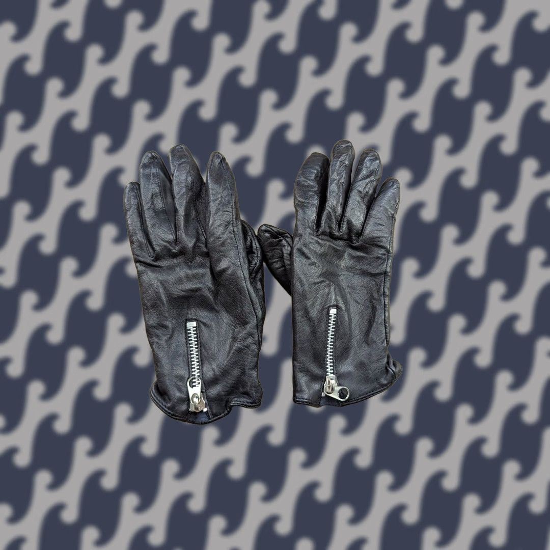 Vintage Genuine Leather Womens Gloves Size 6.5 Black Winter Lined Ladies Glove, Warm, Casual, 6.5, Black, Leather, Polyester, Unbranded, Women, Glove Size ONE SIZE - 1 Thumbnail