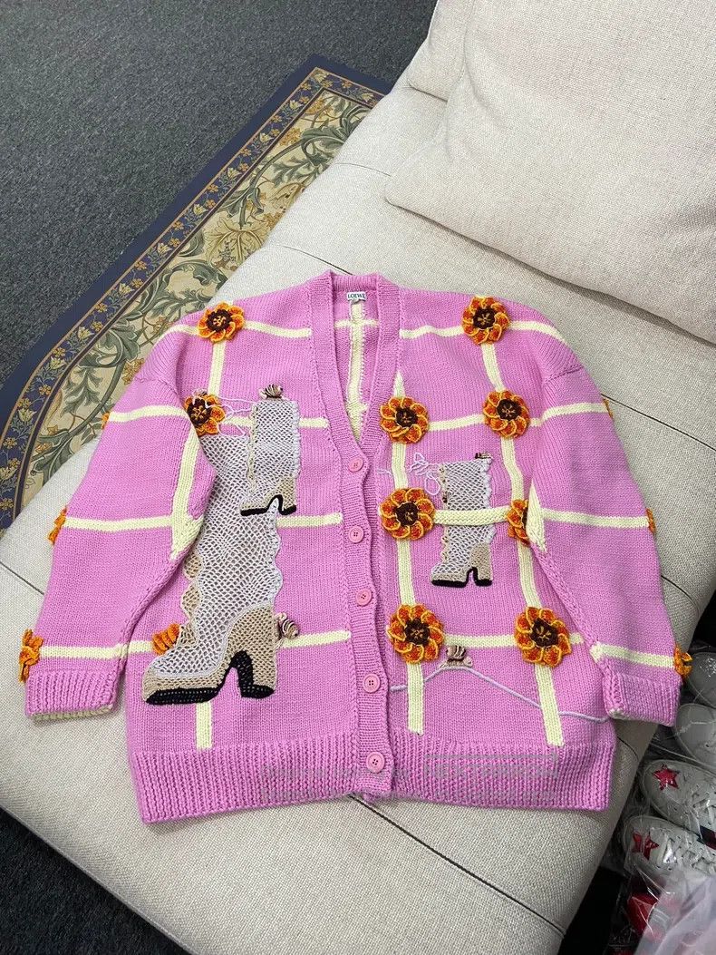 Loewe Loewe Knitted Cardigan Size XS / US 0-2 / IT 36-38 - 1 Thumbnail