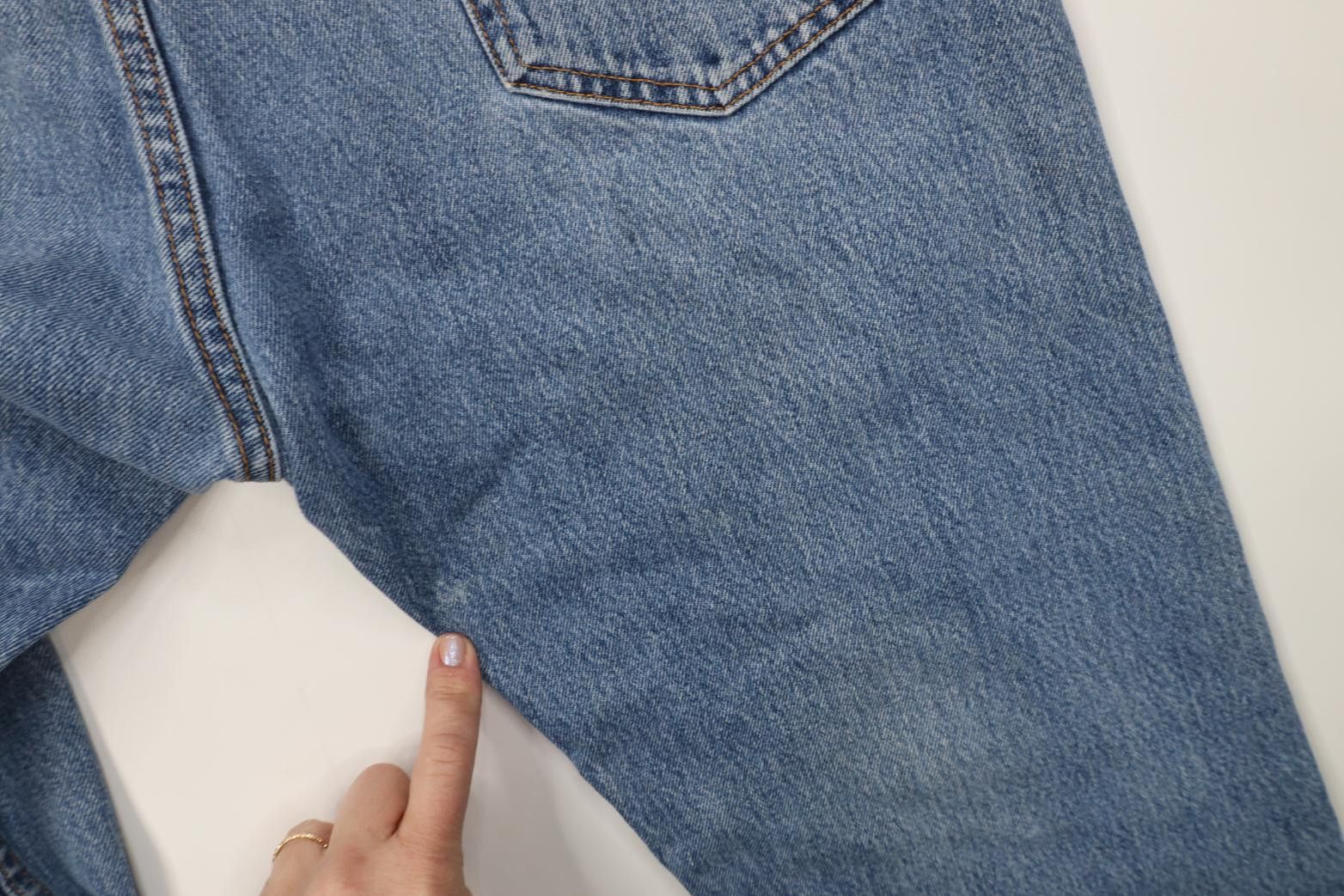 Levi's Vintage Y2K Levis 505 Regular Straight Leg Denim Jeans Blue Size US 35 - 16 Thumbnail