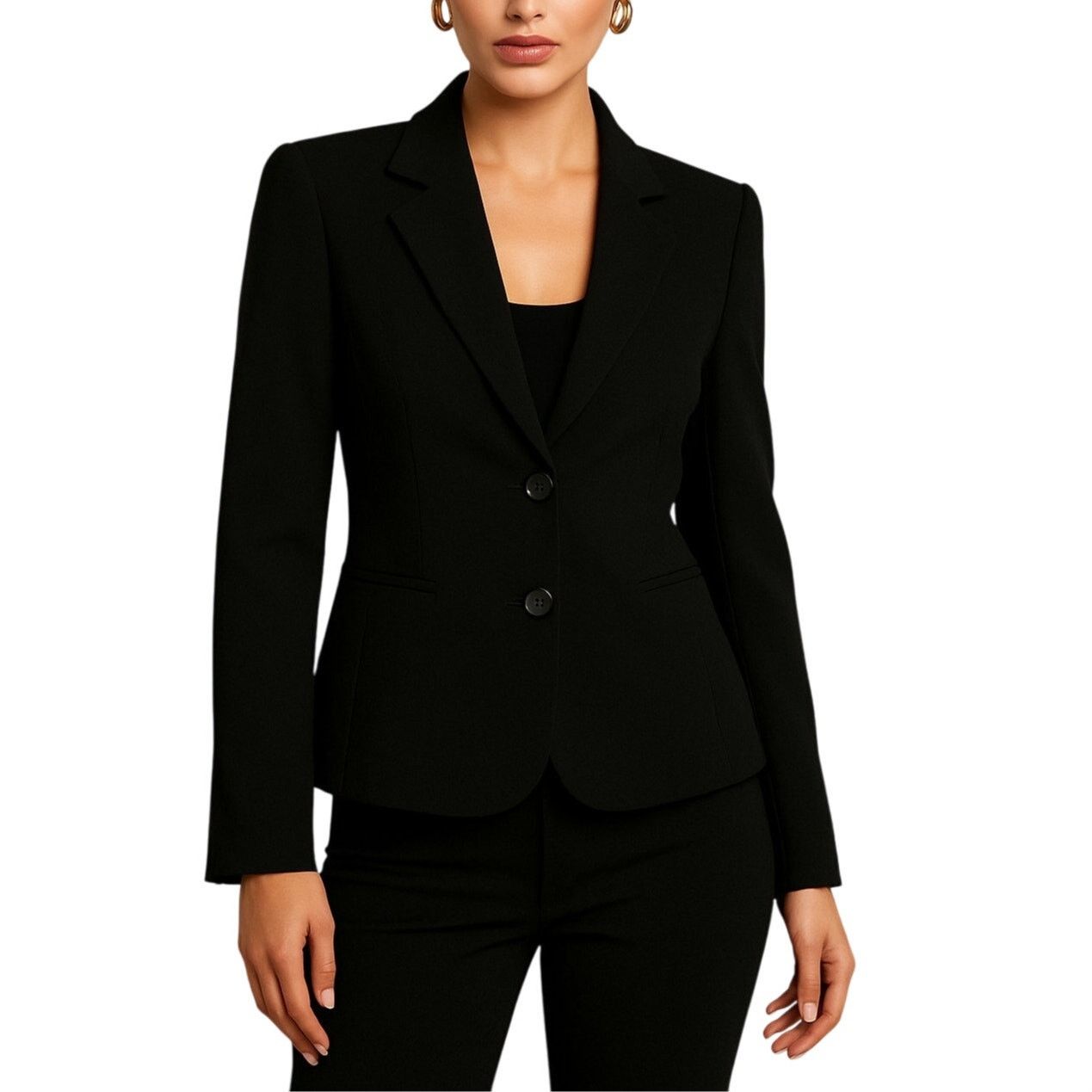 Other Charter Club Black Formal Blazer Jacket 6 Petite Classic Size S / US 4 / IT 40 - 1 Thumbnail