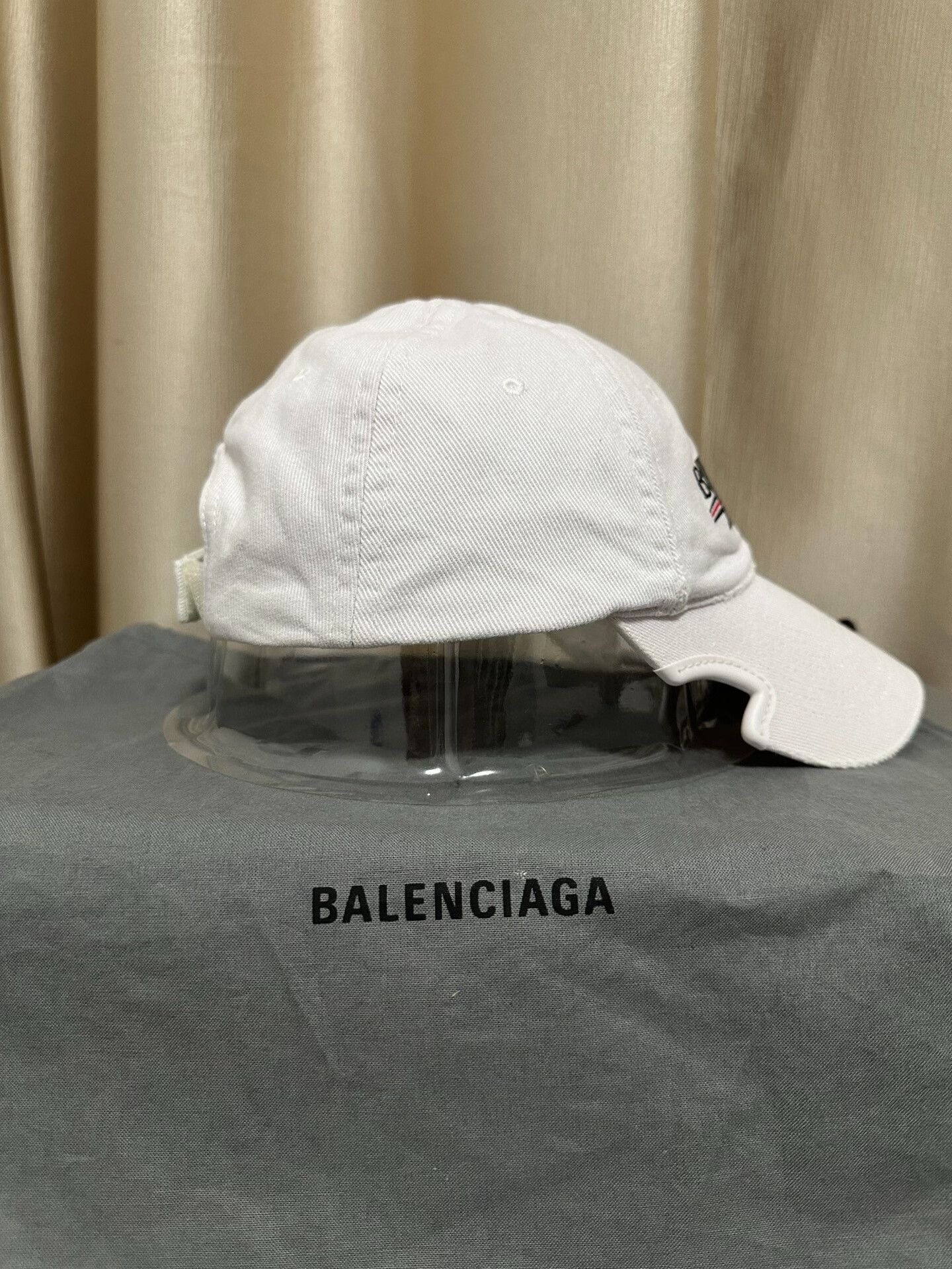 Balenciaga Balenciaga Distressed Coke Logo Baseball Cap Size ONE SIZE - 2 Thumbnail