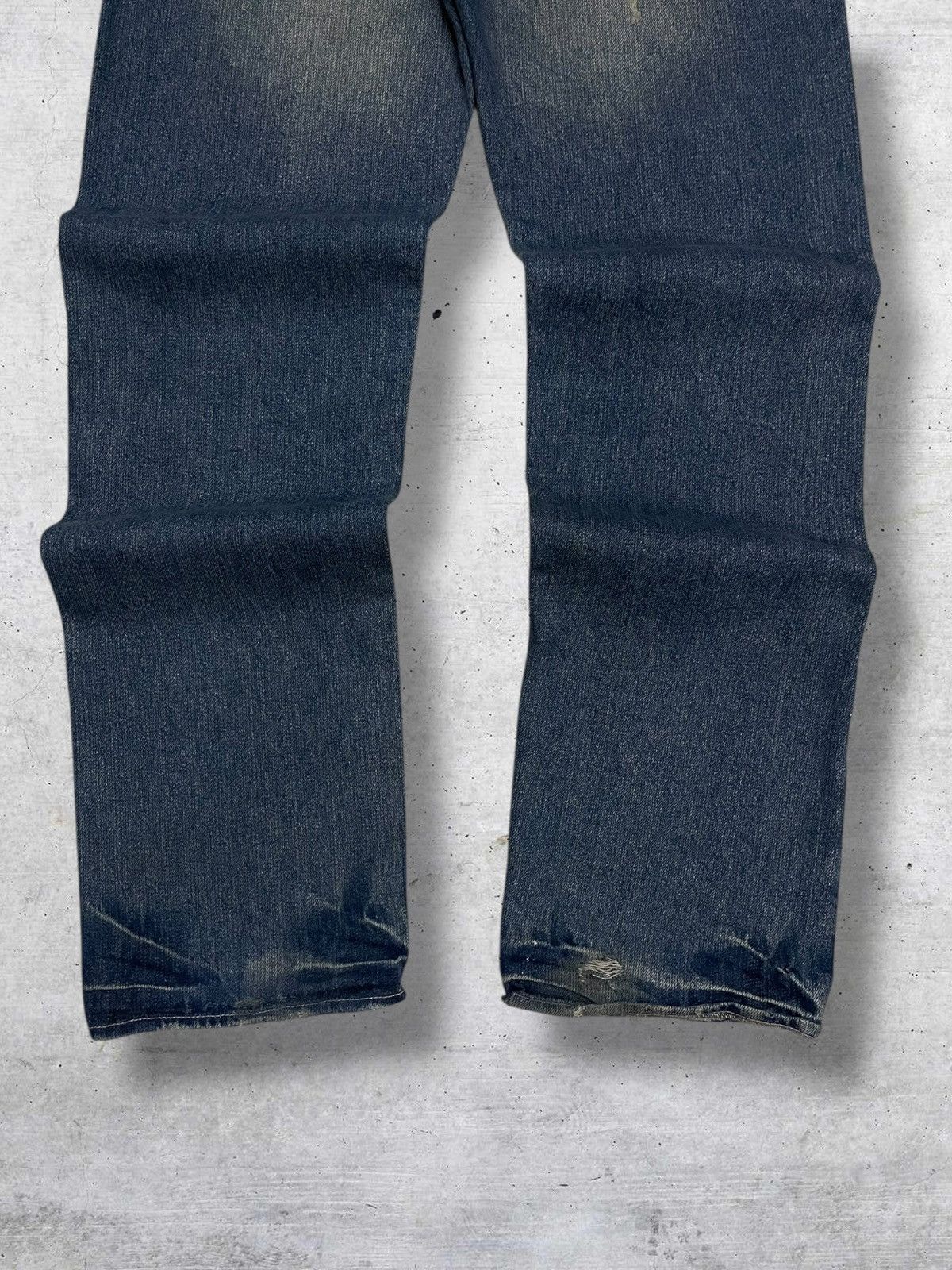 Vintage VINTAGE ICONIC JAPAN DESIGNER KARAKURI TAMASHI KOI 90S DENIM Size US 33 - 10 Thumbnail