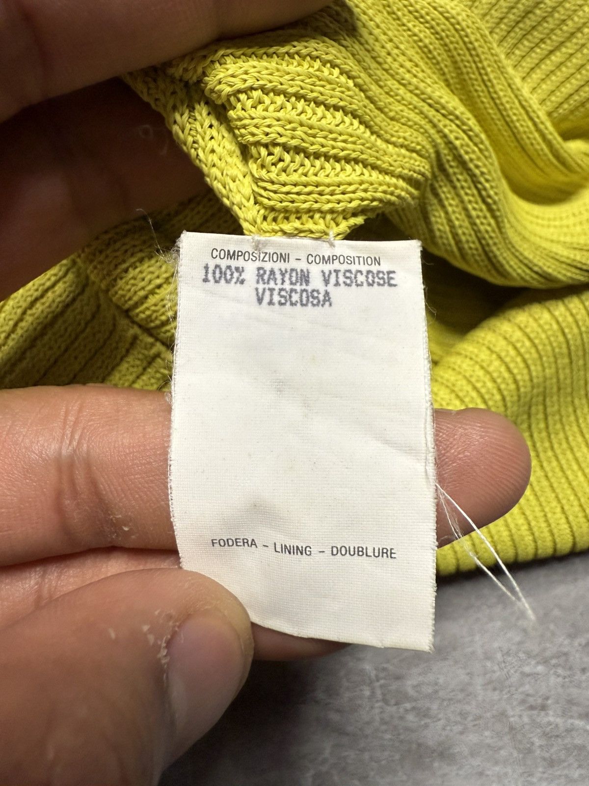 Gucci Gucci By Tom ford S/S 96 Exposed V Neck Knit Top Size M / US 6-8 / IT 42-44 - 8 Thumbnail