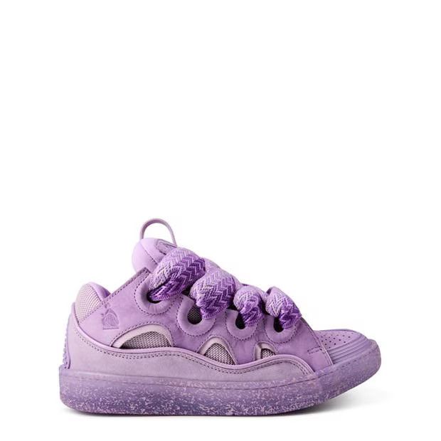 Lanvin o1g2r1mq1024 Curb Speckled Sneakers in Lilac Size US 7 / IT 37 - 1 Thumbnail