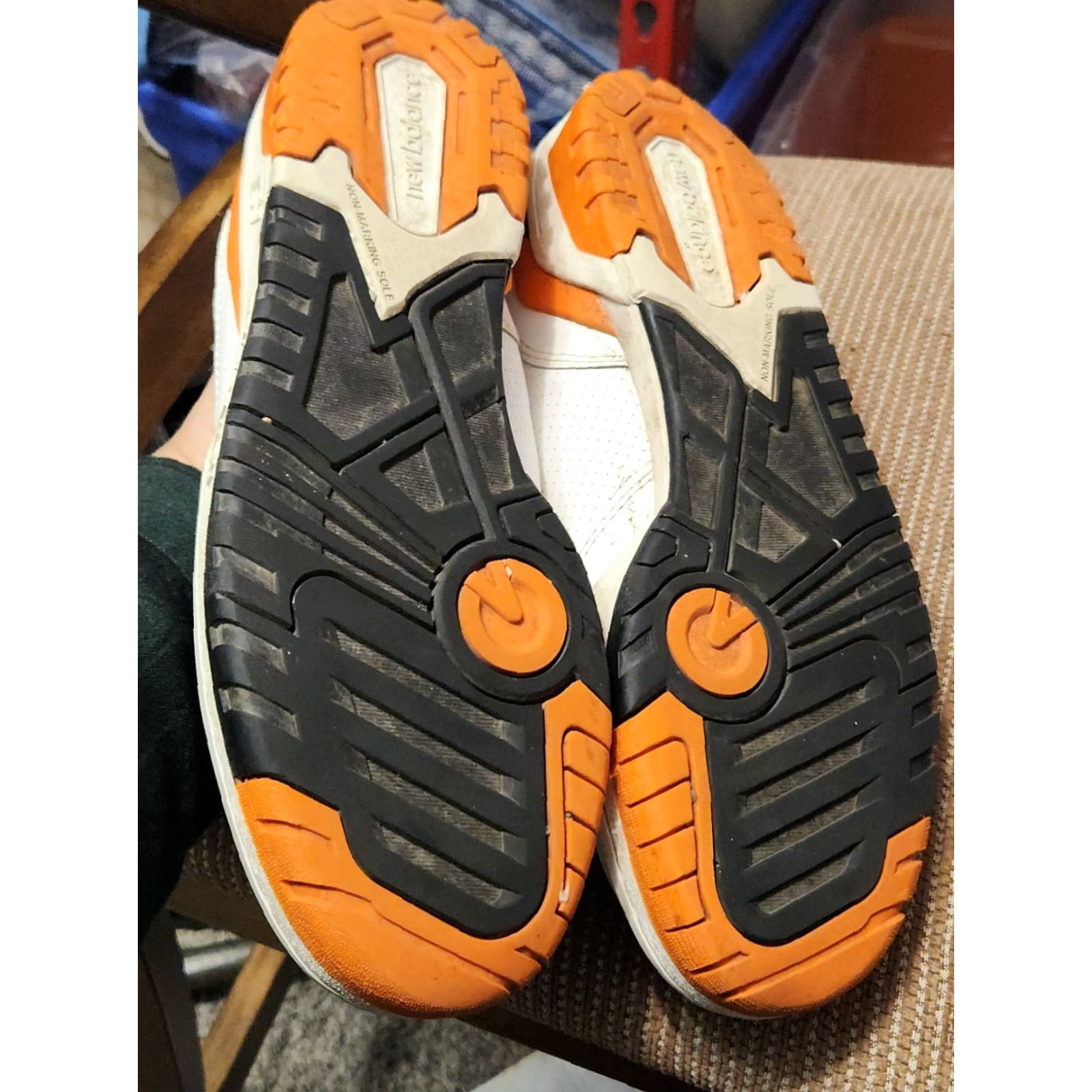 New Balance New Balance 550 Syracuse Orange White BB550HG1 10.5 US Men Sneaker White Size US 11 / EU 44 - 5 Thumbnail