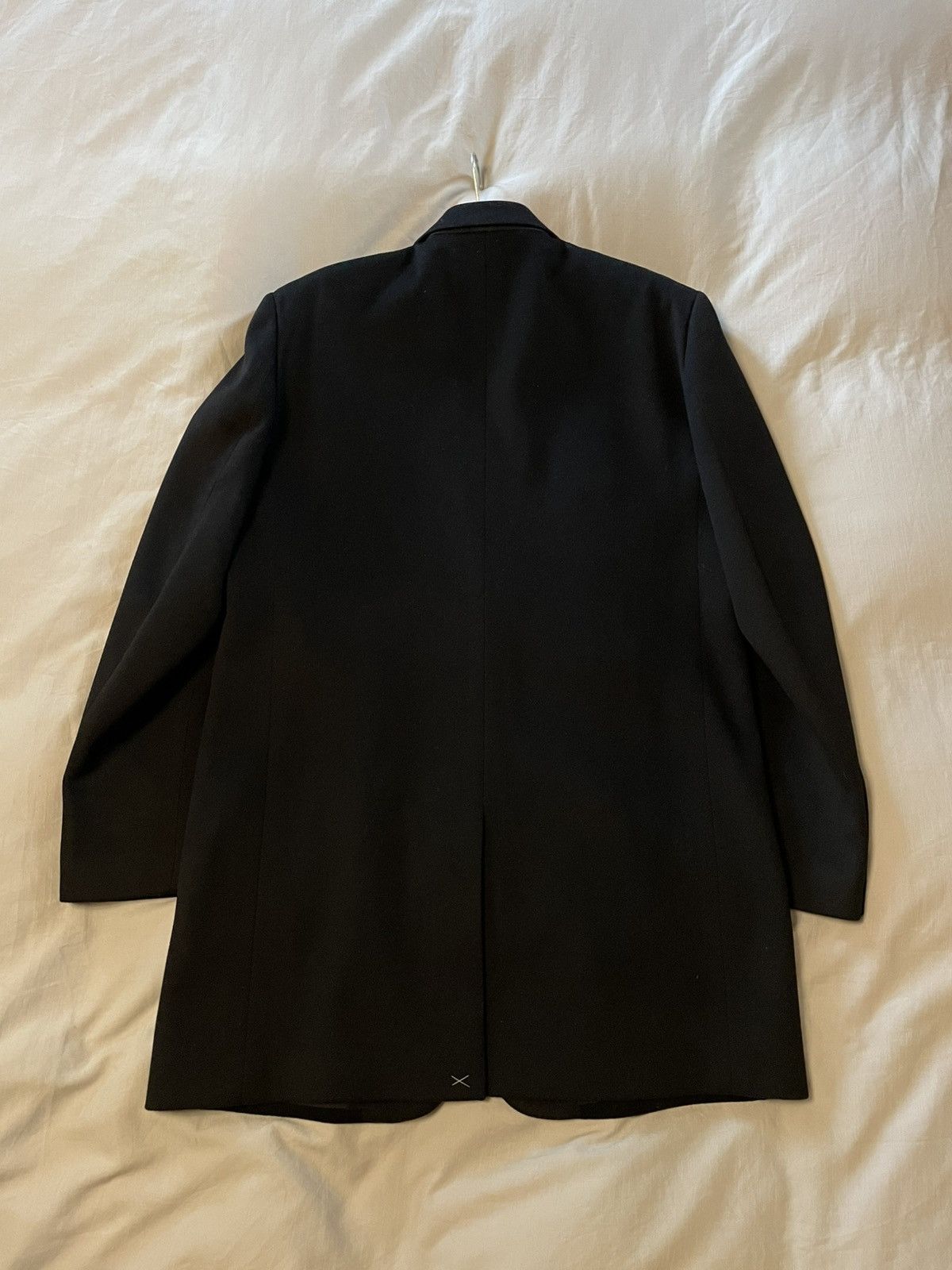 Saint Laurent Paris Single-Breasted Wool Cashmere Coat Size US L / EU 52-54 / 3 - 3 Thumbnail