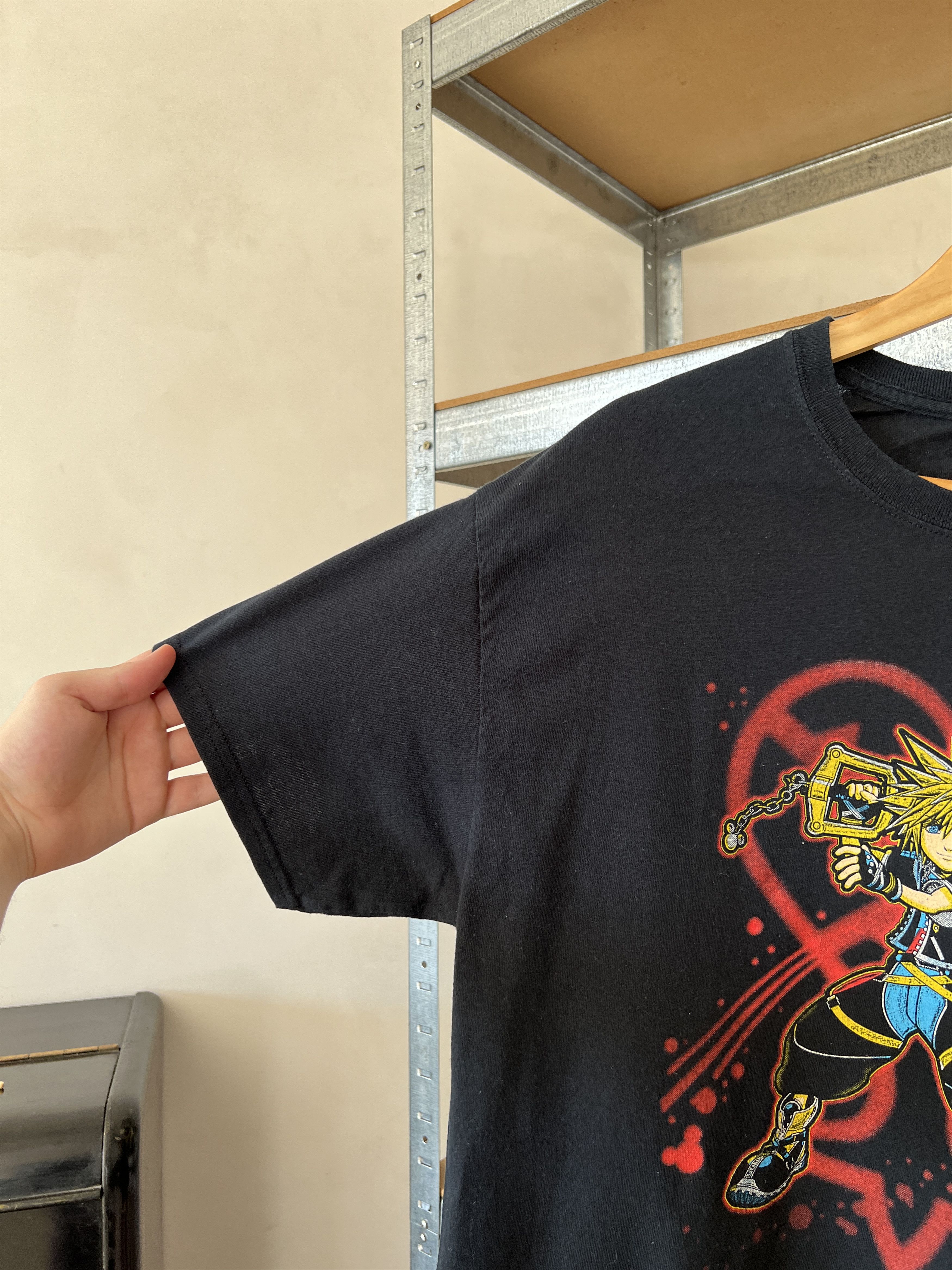 Anime × Playstation × Vintage Vintage 2000s Kingdom Hearts Sore PlayStation Game Tee Size US L / EU 52-54 / 3 - 6 Thumbnail