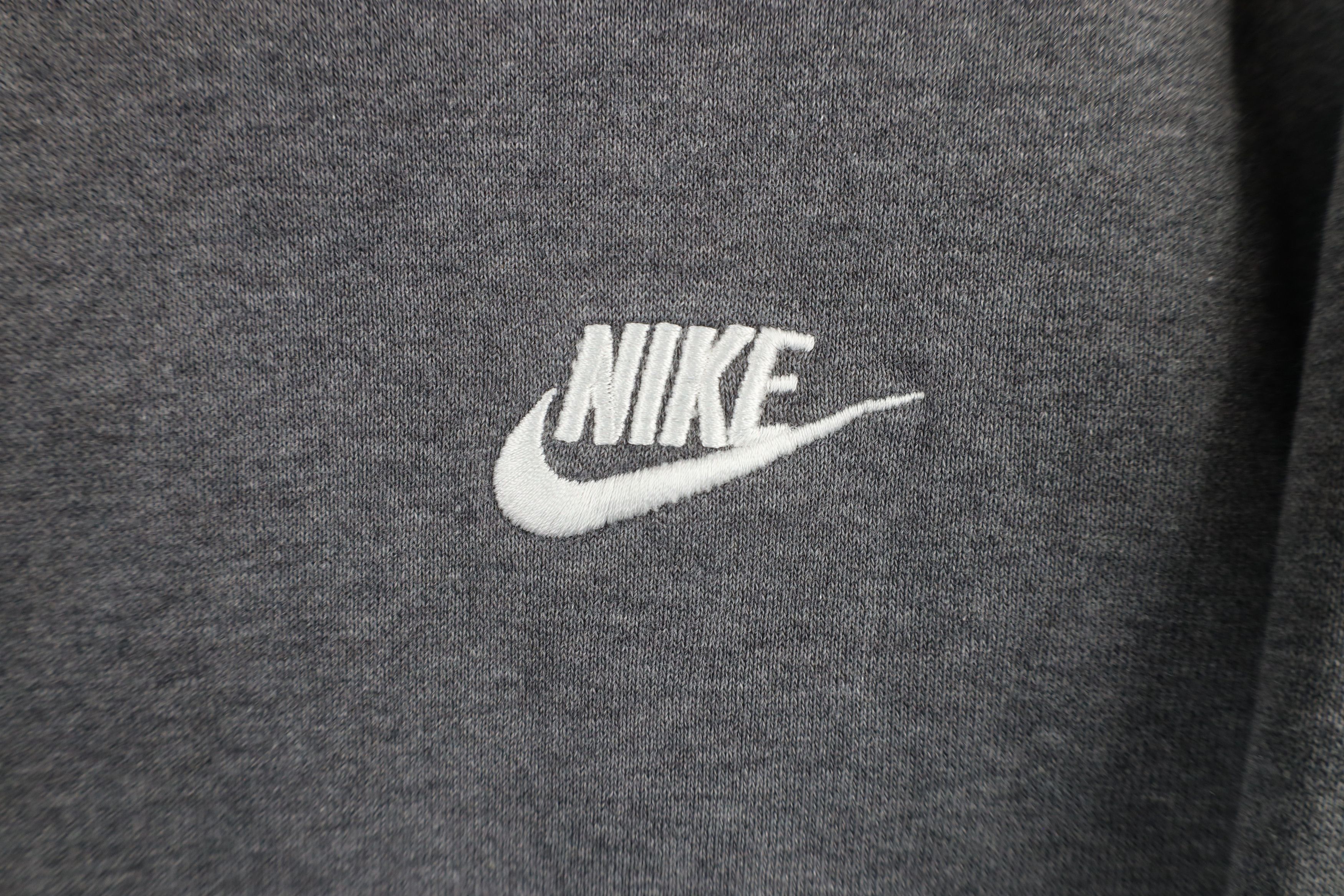 Nike × Vintage Vintage Nike Travis Scott Mini Swoosh Hoodie Sweatshirt Size US L / EU 52-54 / 3 - 4 Thumbnail