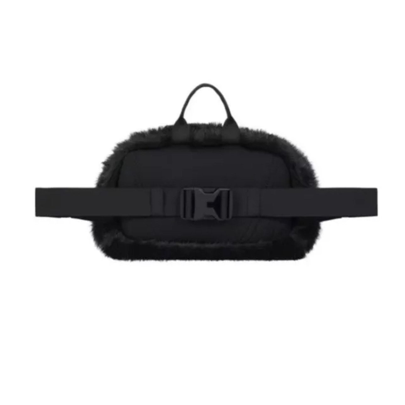 Supreme The North Face Faux Fur Waist Bag Black Fanny Pack