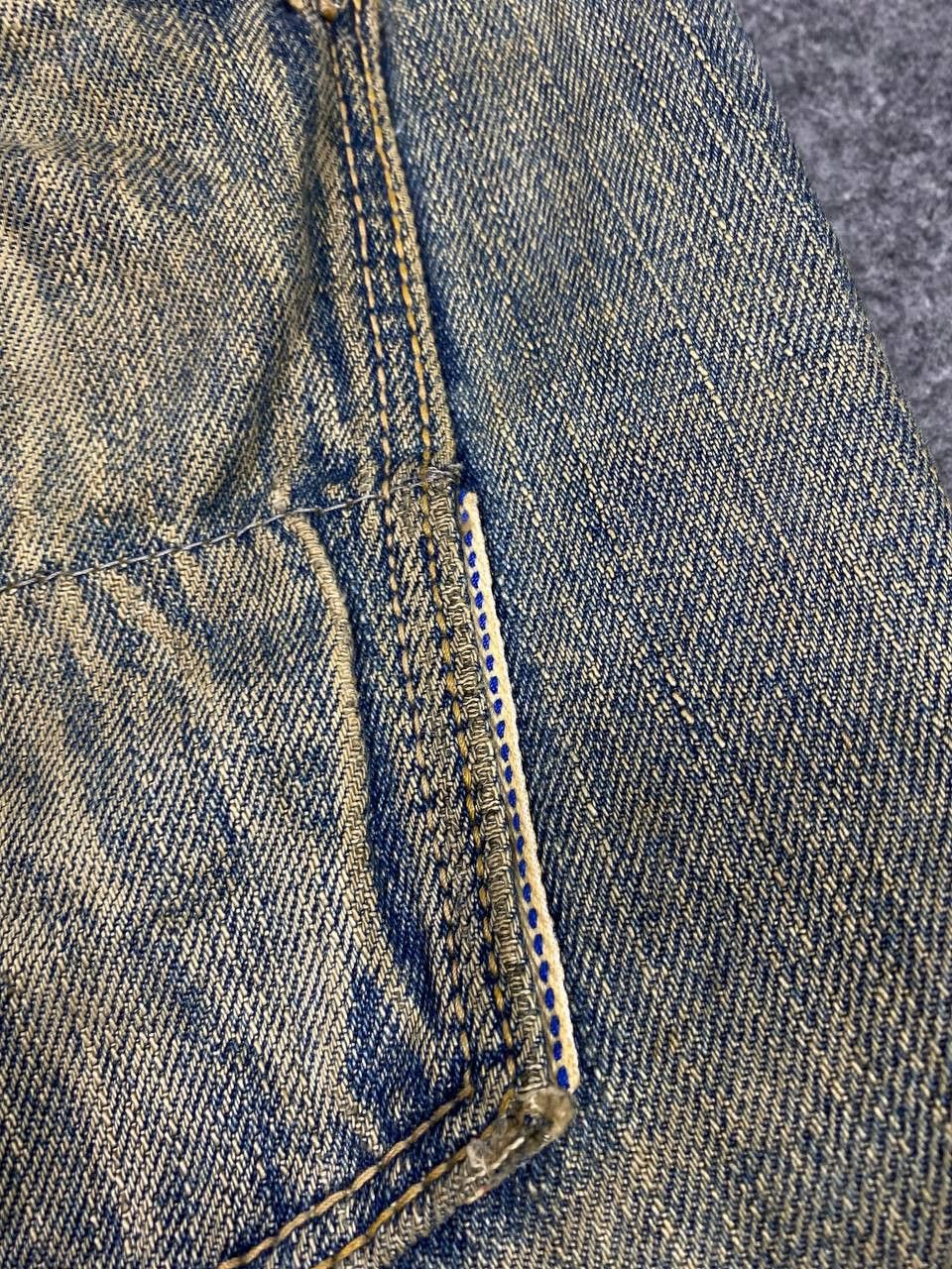 Japanese Brand denim craft japan rusty bootcut distressed denim Size US 38 / EU 54 - 5 Thumbnail