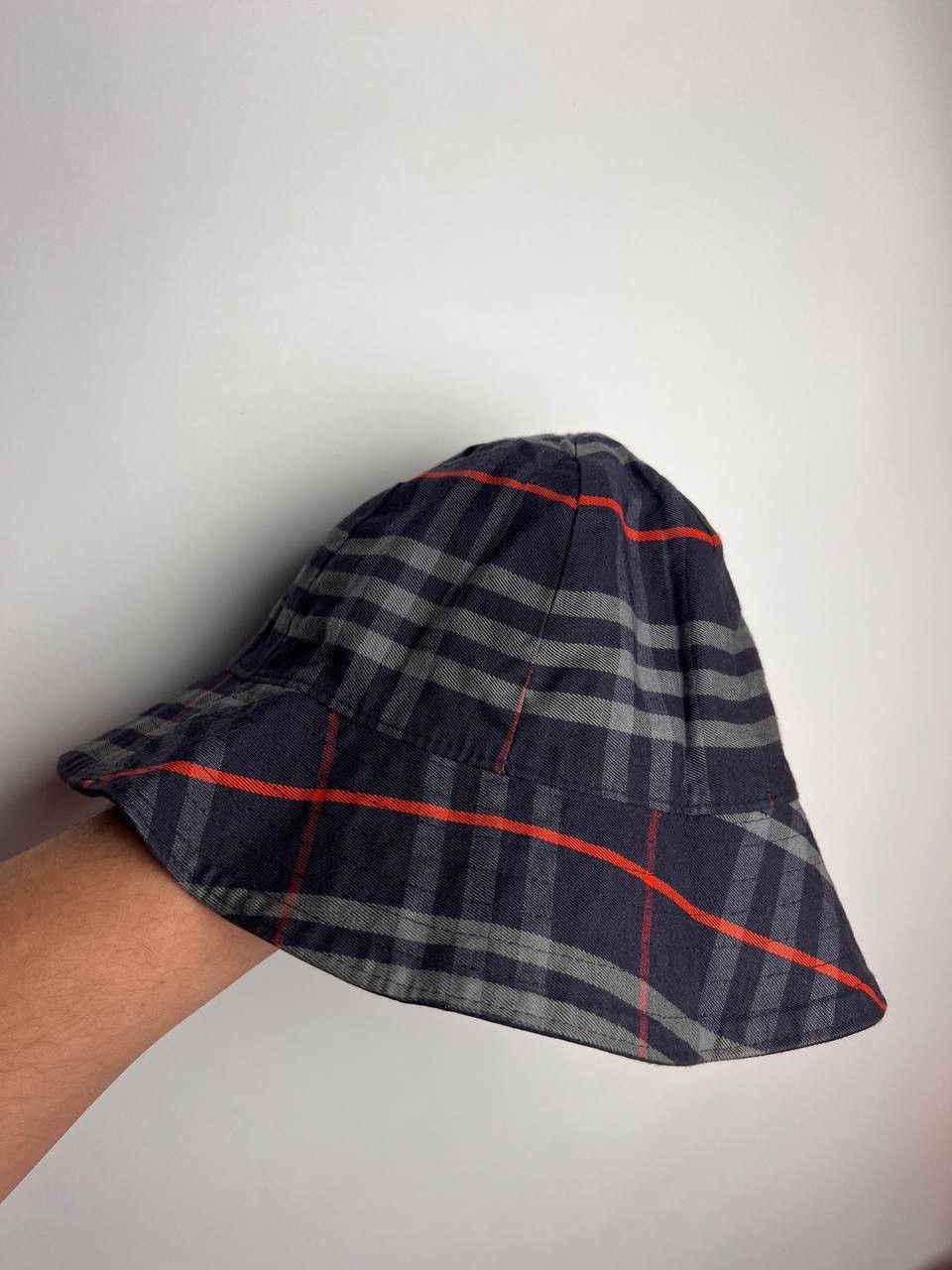 Burberry × Vintage Vintage 90's Burberrys Bucket Hat Nova Check Reversible hat Size ONE SIZE - 1 Thumbnail