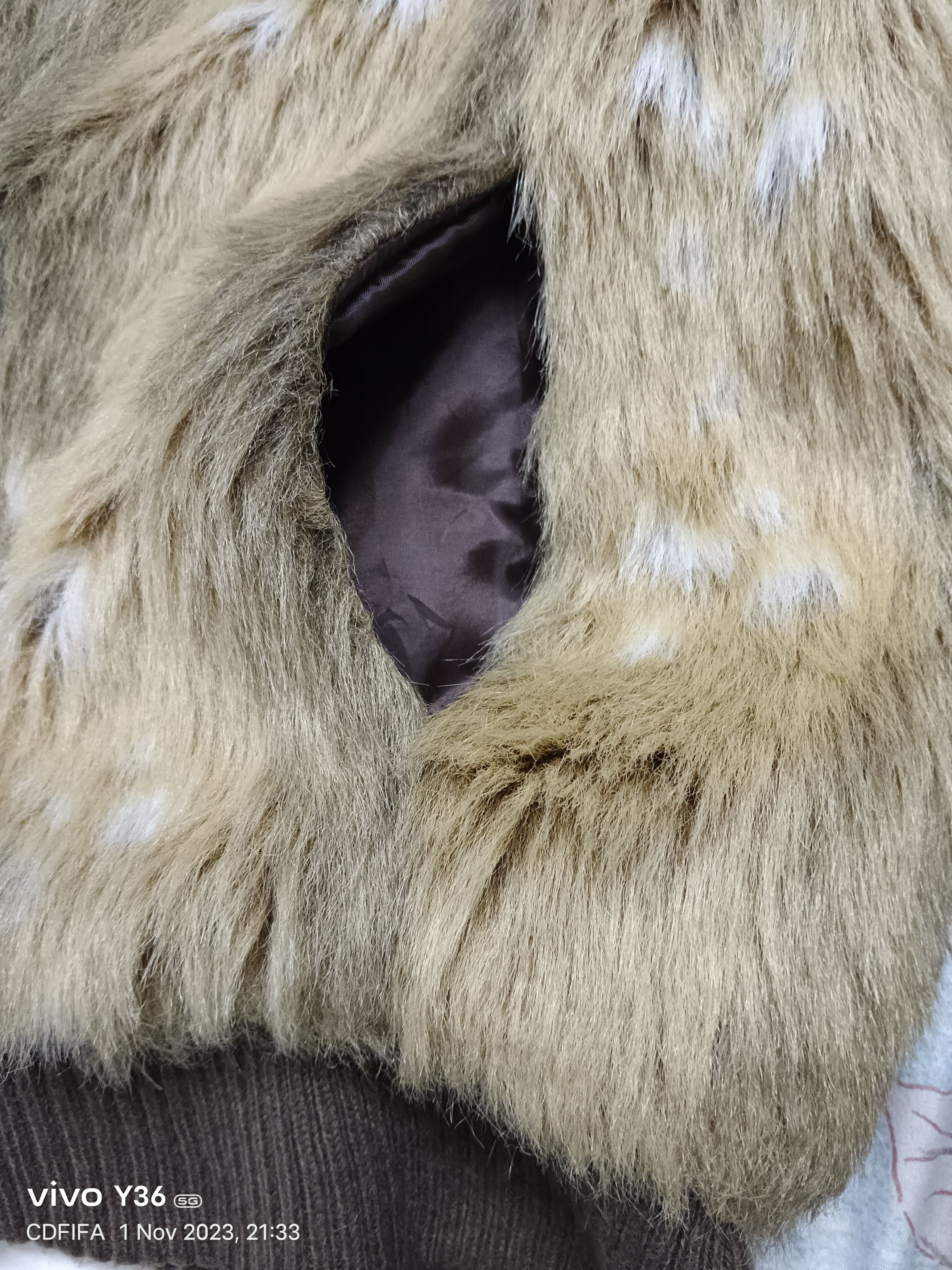 Designer × Japanese Brand Cheeno Wolf Faux Fur Luxury Jacket Size M / US 6-8 / IT 42-44 - 6 Thumbnail