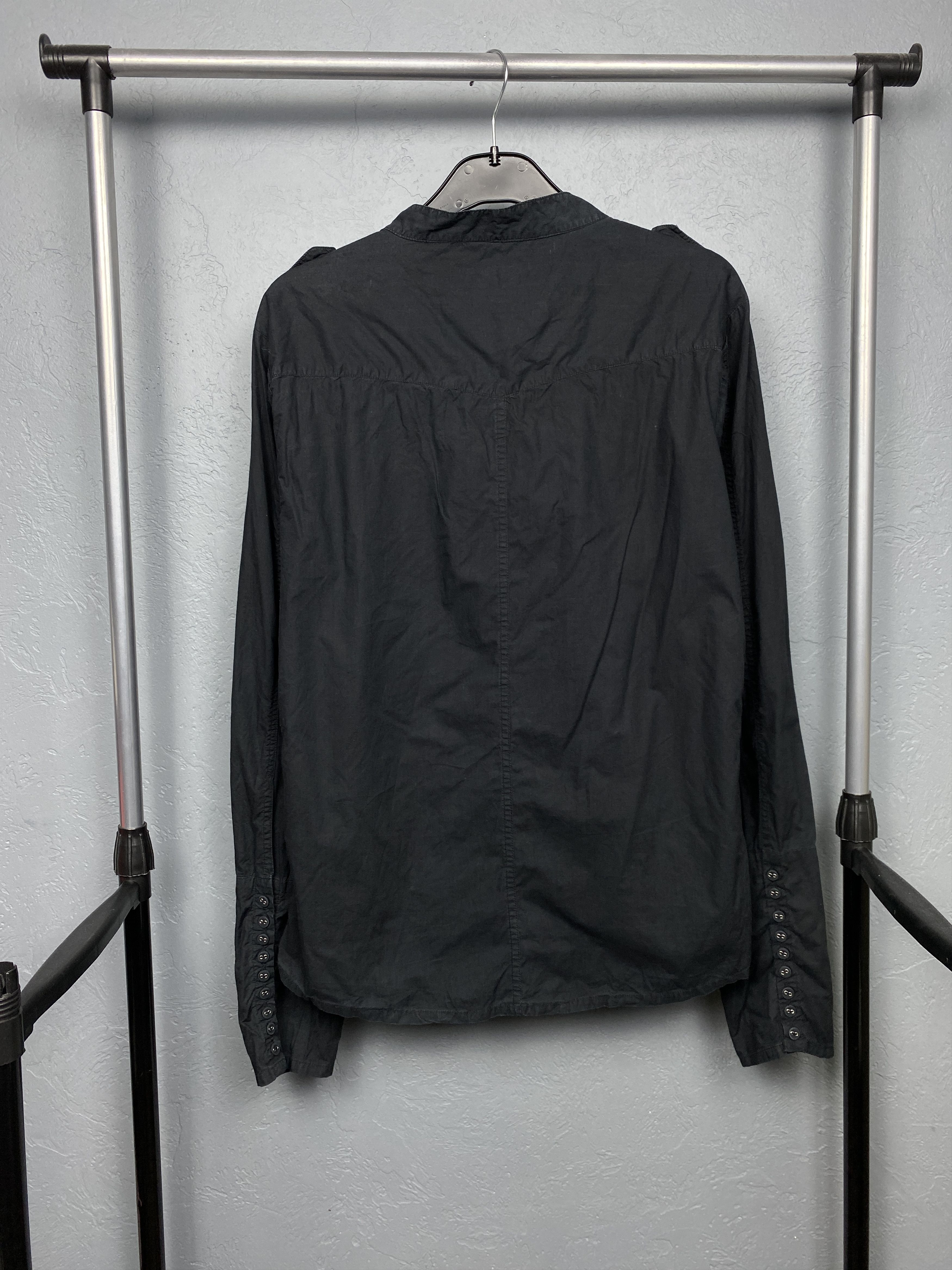 Allsaints Allsaints Vintage Mens Collarless Shirt Size US L / EU 52-54 / 3 - 5 Thumbnail