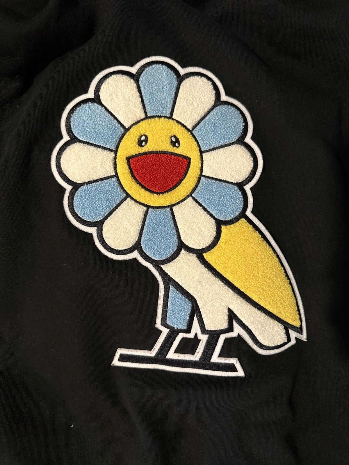 image of Octobers Very Own x Takashi Murakami Black Medium Ovo X Murakami Hoodie, Men's