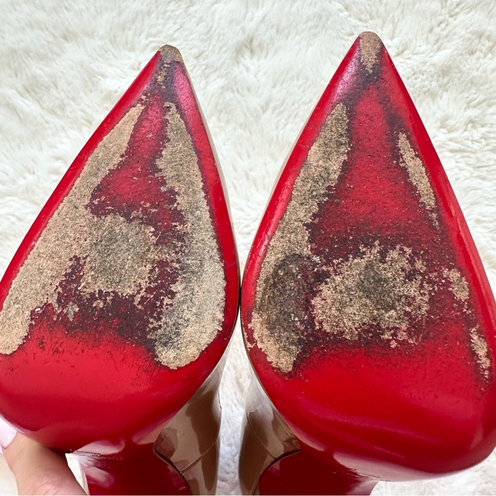Christian Louboutin Christian Louboutin heels size 37.5 EU Authentic Retail 950$ Size US 7.5 / IT 37.5 - 7 Thumbnail