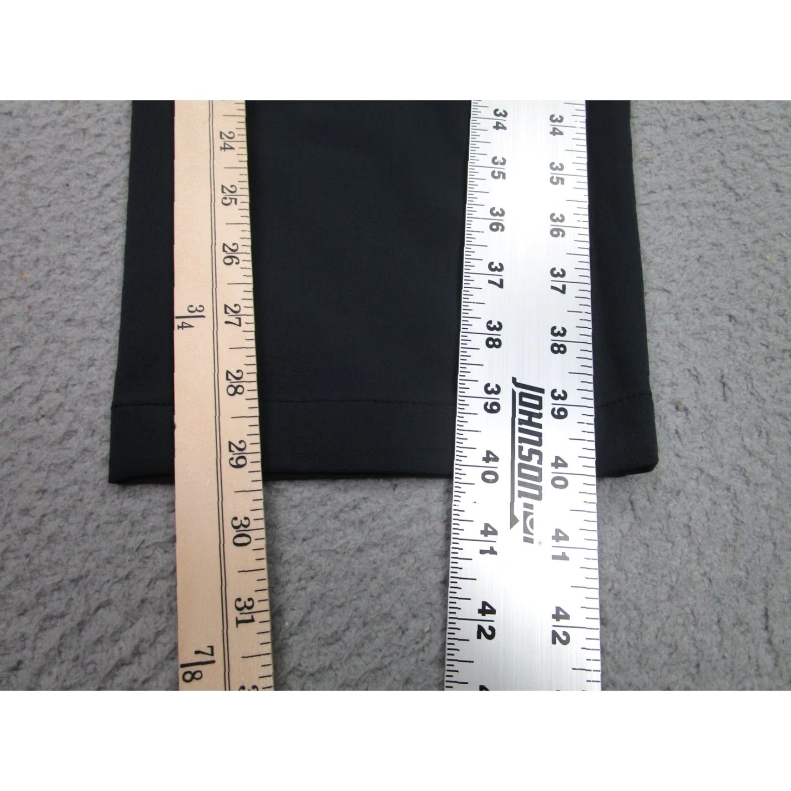 Vintage Sene Pants Mens 42x30 Gray Soho Flex Tech Stretch Performance Dress Slacks Size US 42 / EU 58 - 3 Thumbnail
