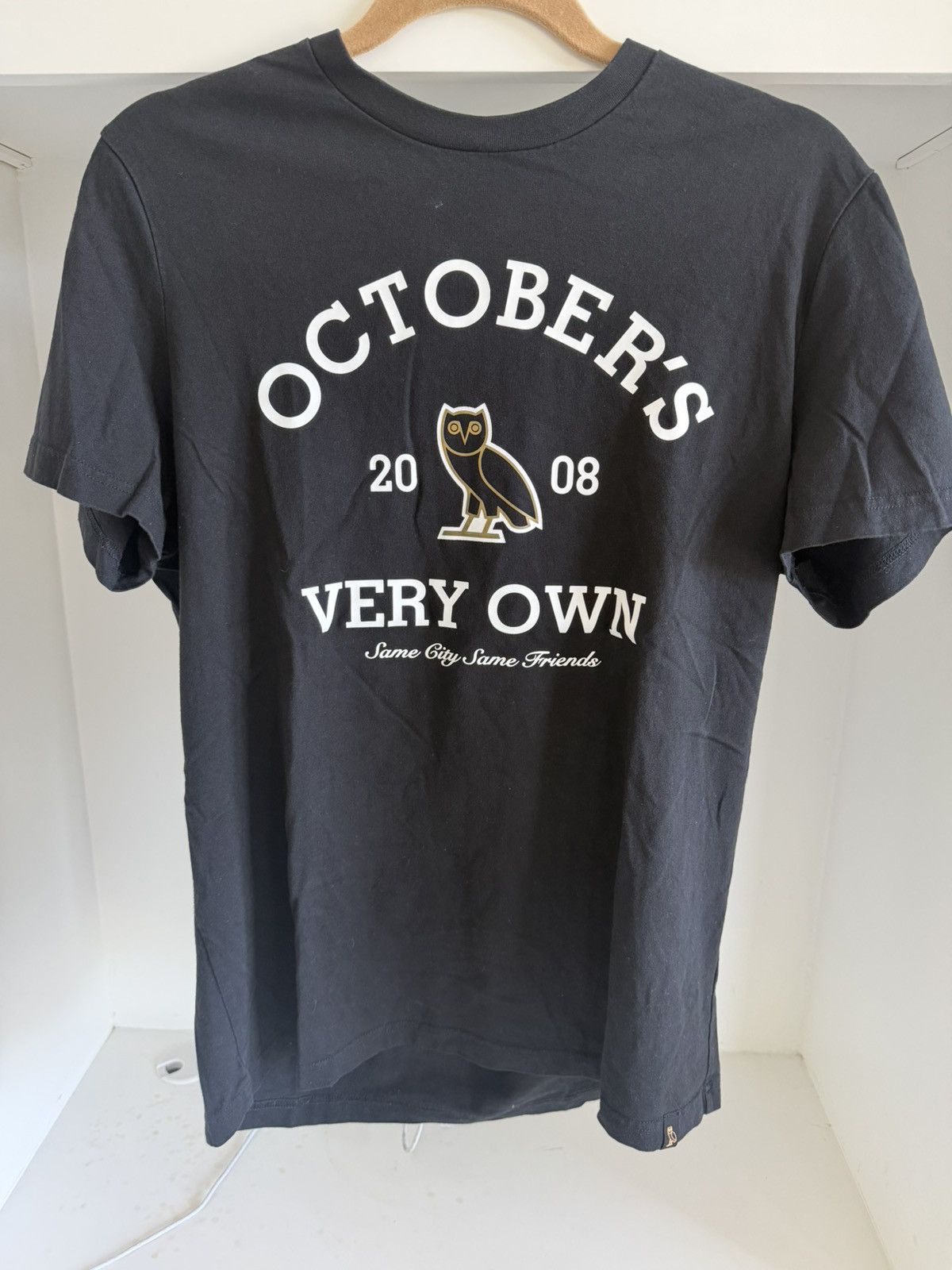 October's Very Own OVO Collegiate Tee - Black Size US M / EU 48-50 / 2 - 1 Thumbnail