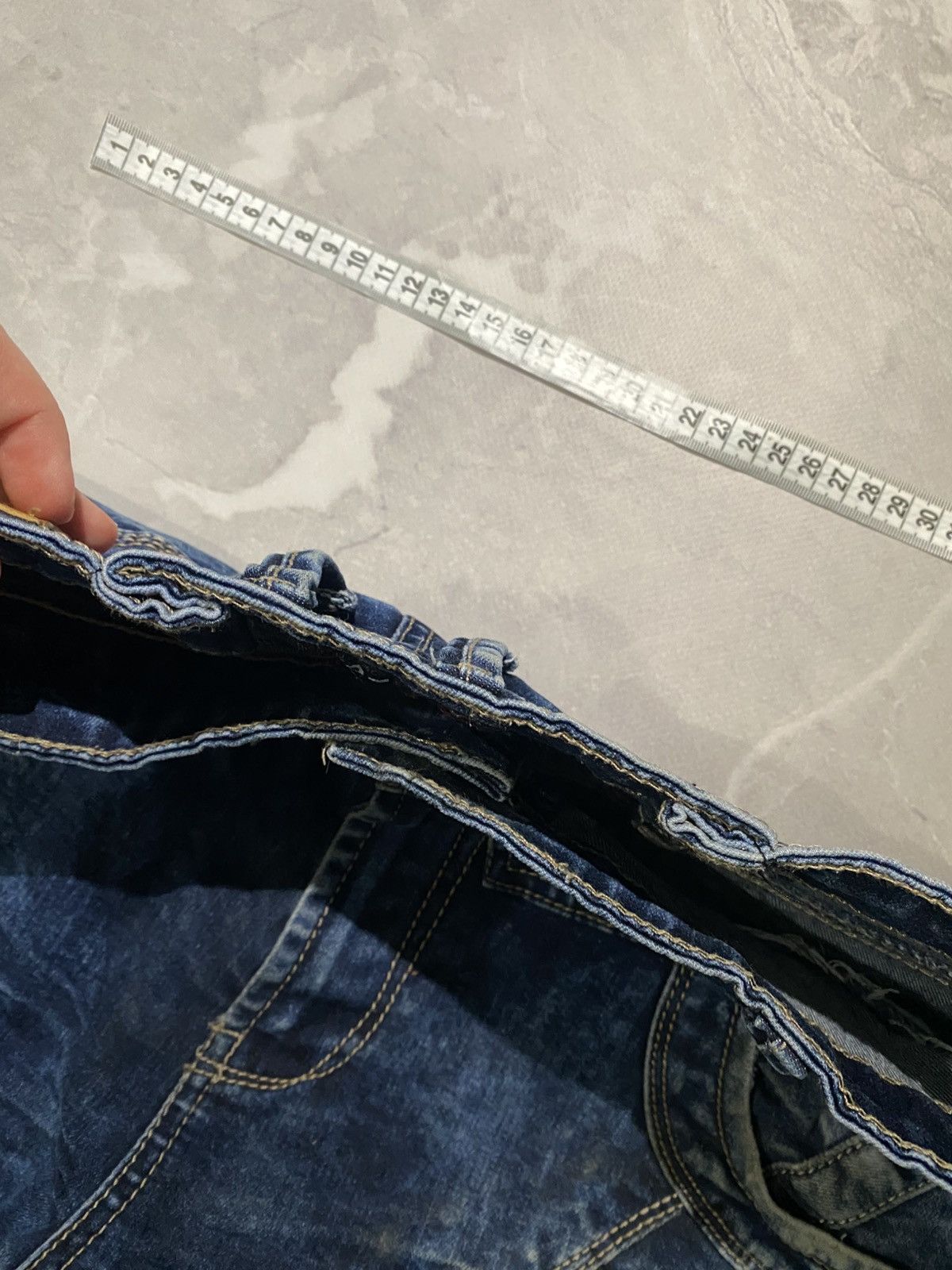 Japanese Brand ARCHIVE Hysteric Glamour Style Slim Jean - Designer Y2K Size US 32 / EU 48 - 6 Thumbnail