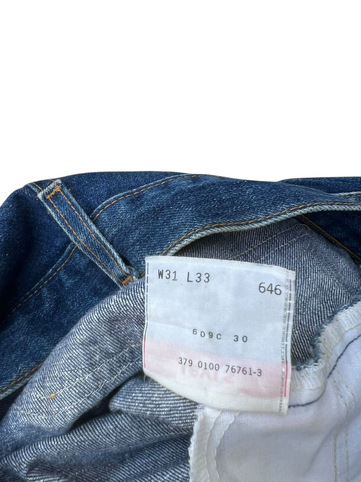Levi's Vintage 2000 Levi’s 646 Orange Tab Denim Bootcut Jeans Size US 31 - 24 Thumbnail