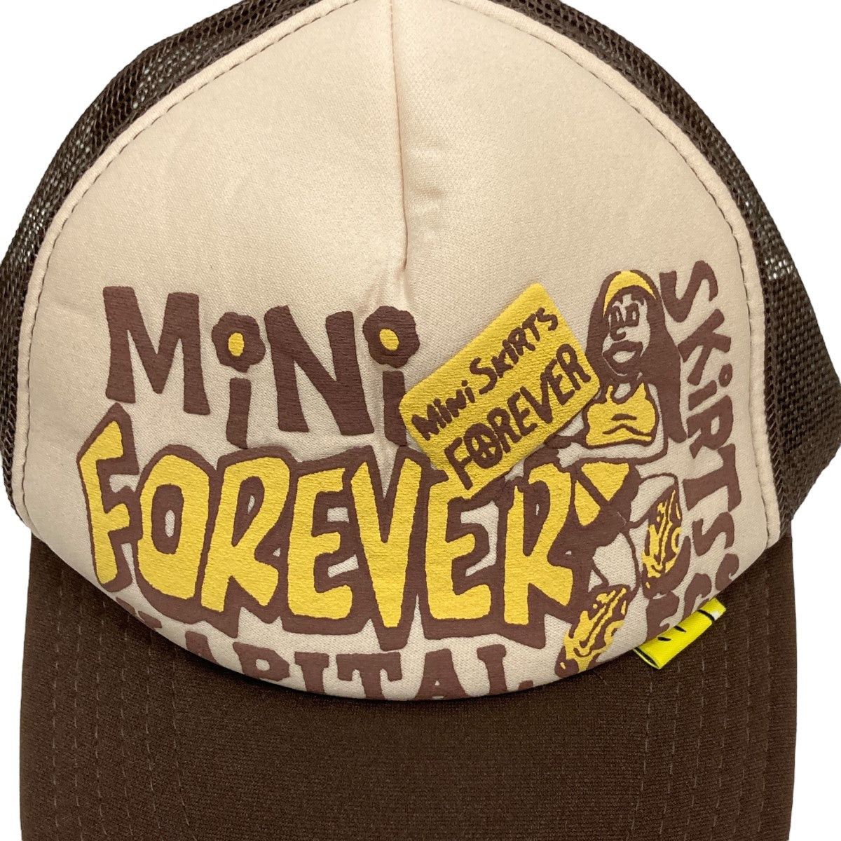 Kapital kapital LEGS MINI SKIRTS FOREVER Snapback Cap EK-1596XH Size ONE SIZE - 5 Thumbnail