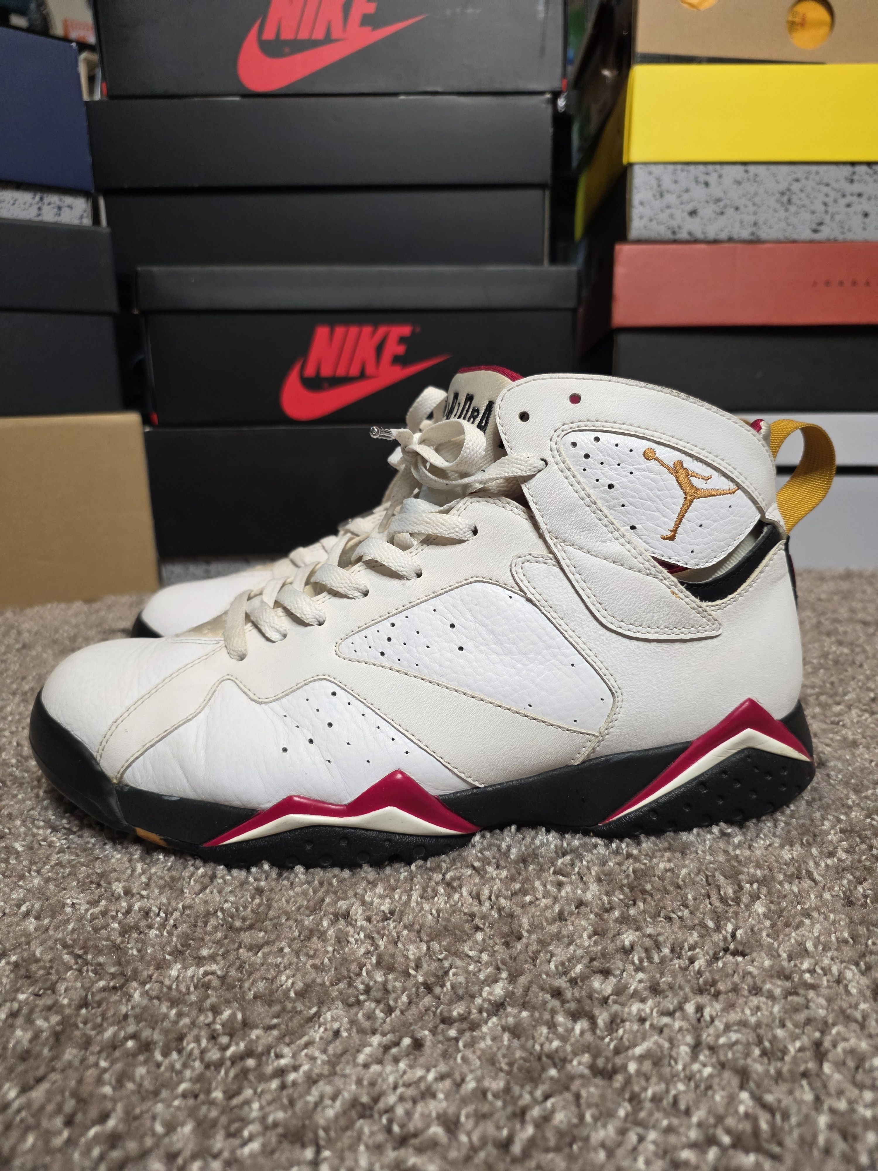 Jordan Brand Air Jordan 7 Cardinal (2011) Size US 11.5 / EU 44-45 - 4 Thumbnail
