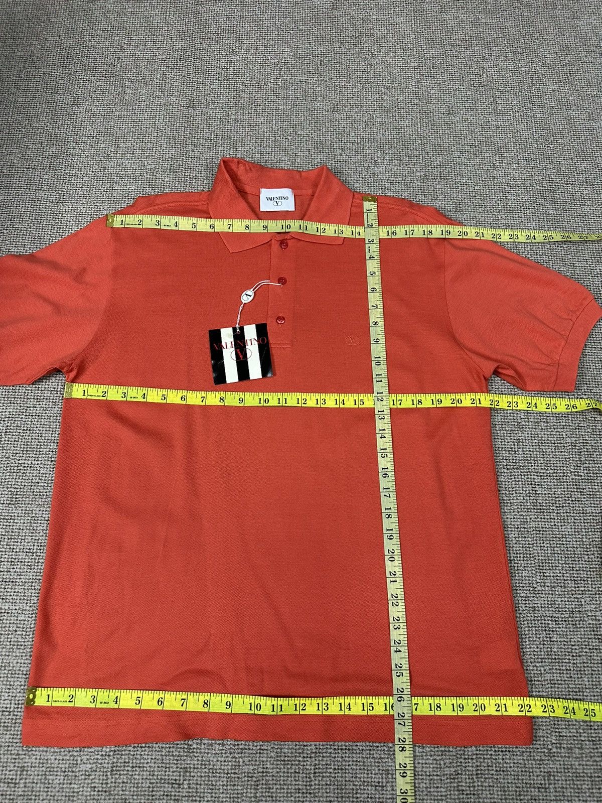 Valentino Vintage Valentino Polo Tee NOS A1020 Size US M / EU 48-50 / 2 - 5 Thumbnail