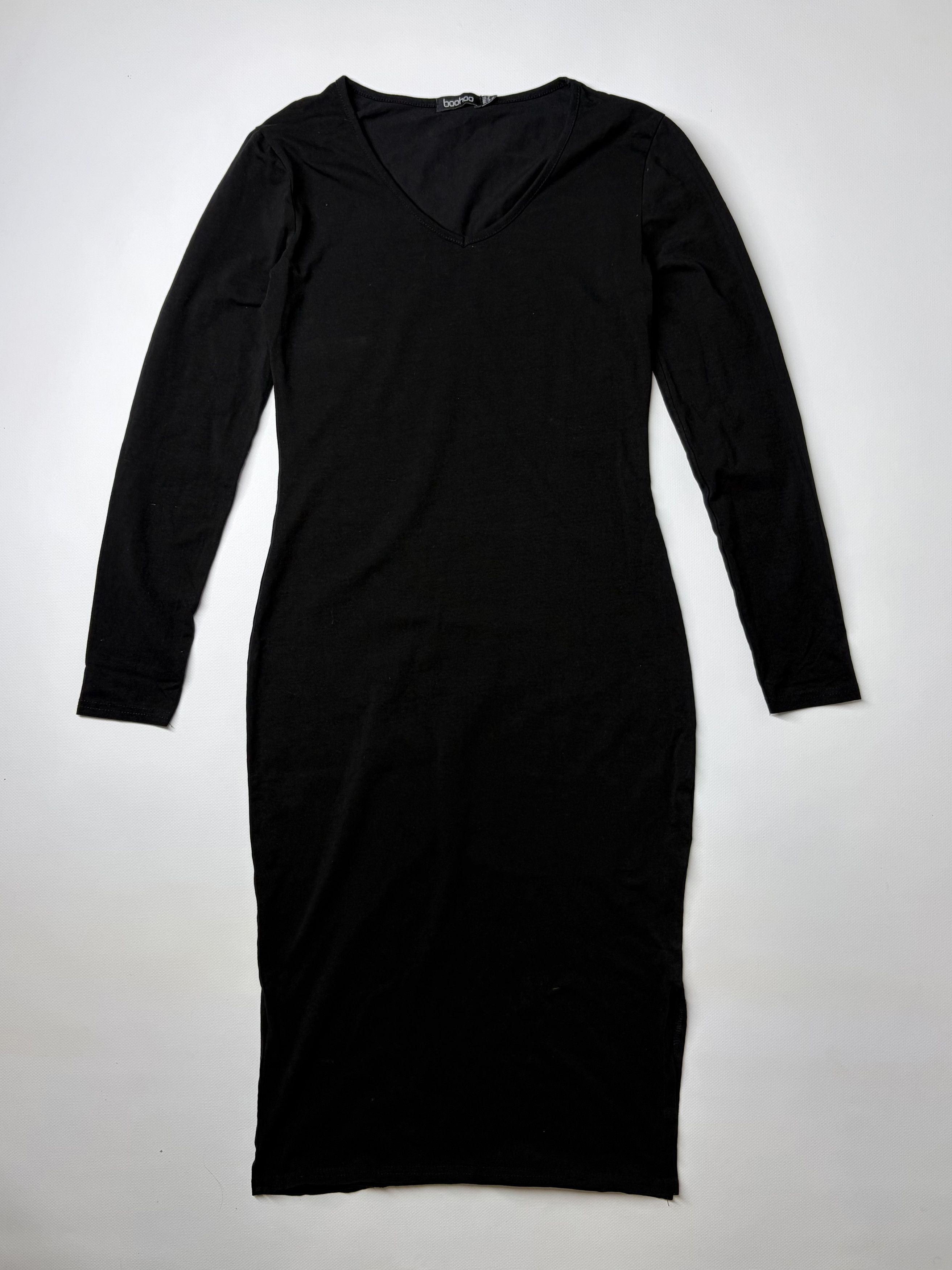 Vintage Vintage Black Midi Dress Size M / US 6-8 / IT 42-44 - 1 Thumbnail