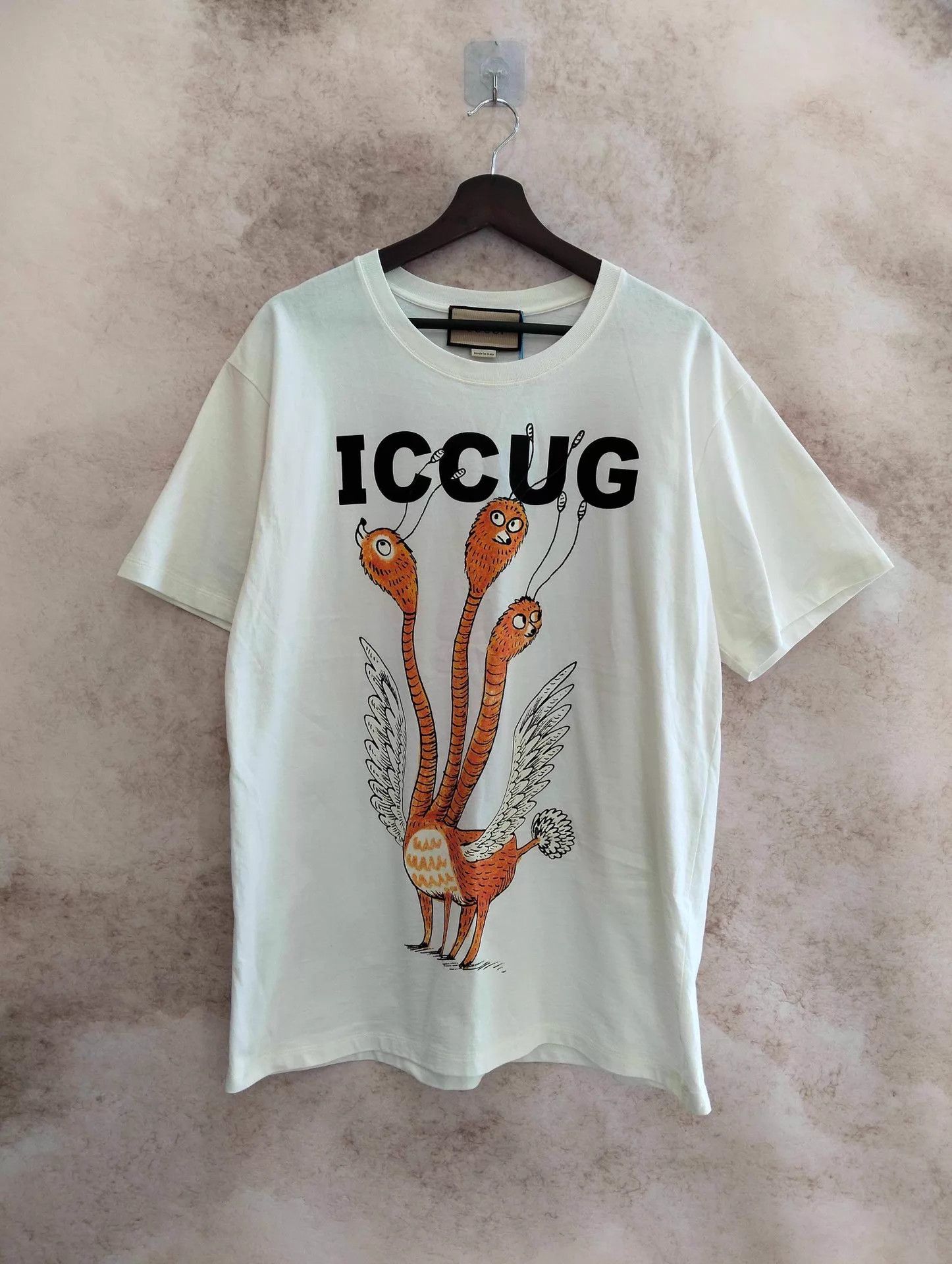 Gucci Gucci 3-Headed Bird Print SS Tee M 95% New Size US M / EU 48-50 / 2 - 1 Thumbnail