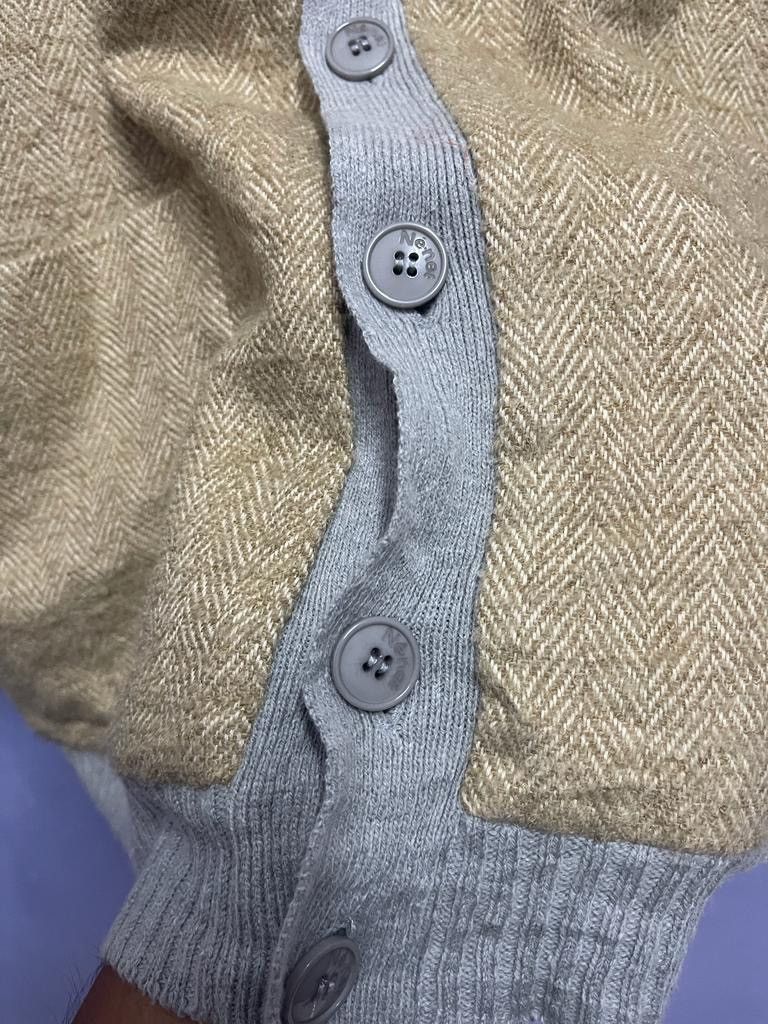 Ne-Net Rare Issey Miyake by Ne-net Half Wool Jacket 2 in 1 Size US M / EU 48-50 / 2 - 8 Thumbnail