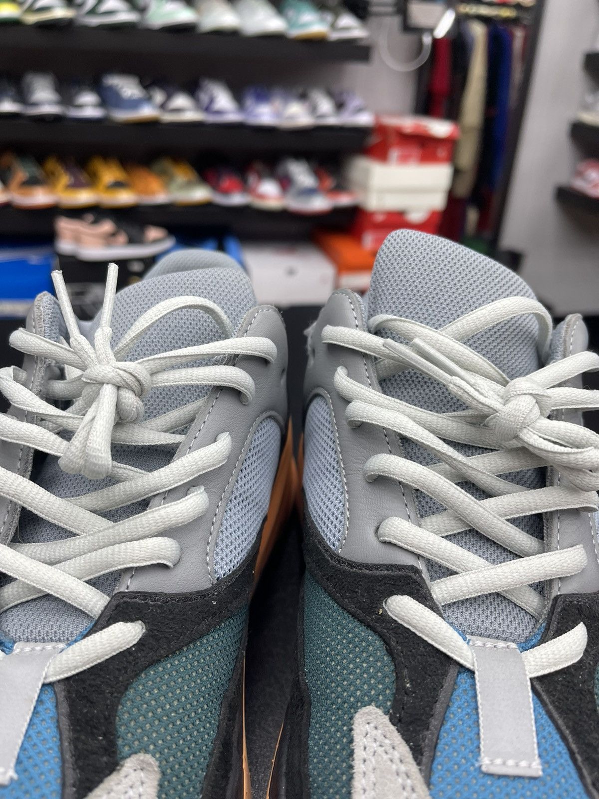 Adidas Size 10 - adidas Yeezy 700 Wash Orange Very Clean! Size US 10 / EU 43 - 6 Thumbnail