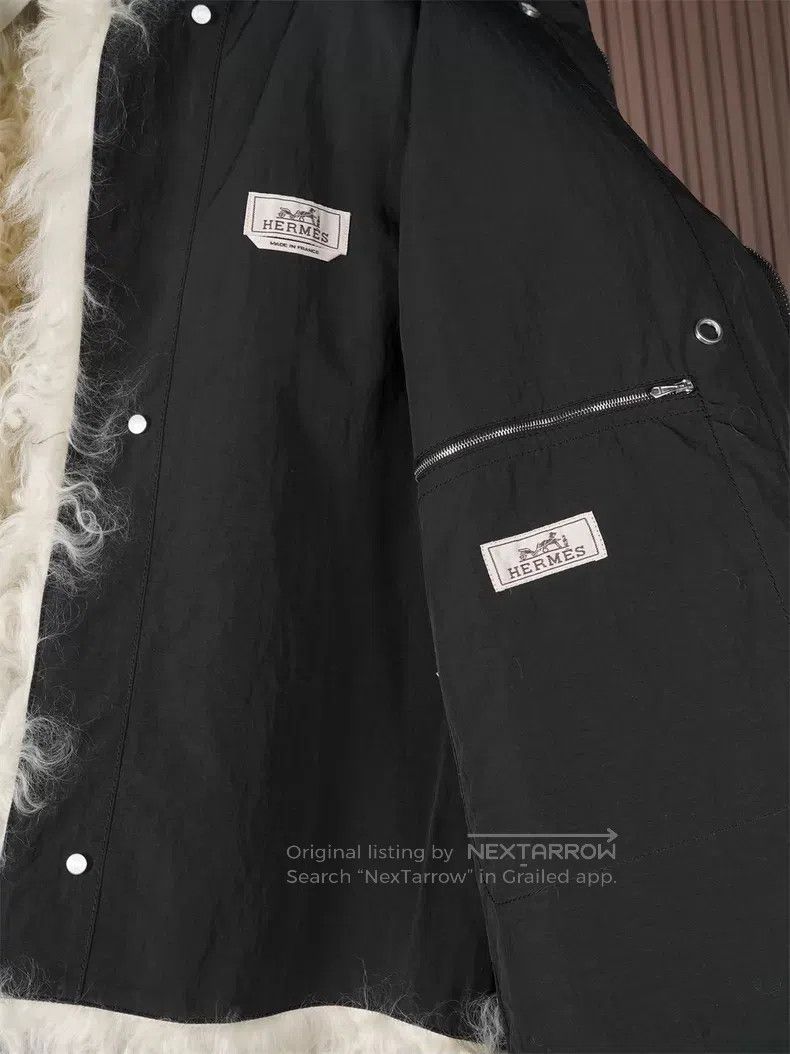 Hermes Hermes Men's Hooded Fur Jacket Size US S / EU 44-46 / 1 - 6 Thumbnail