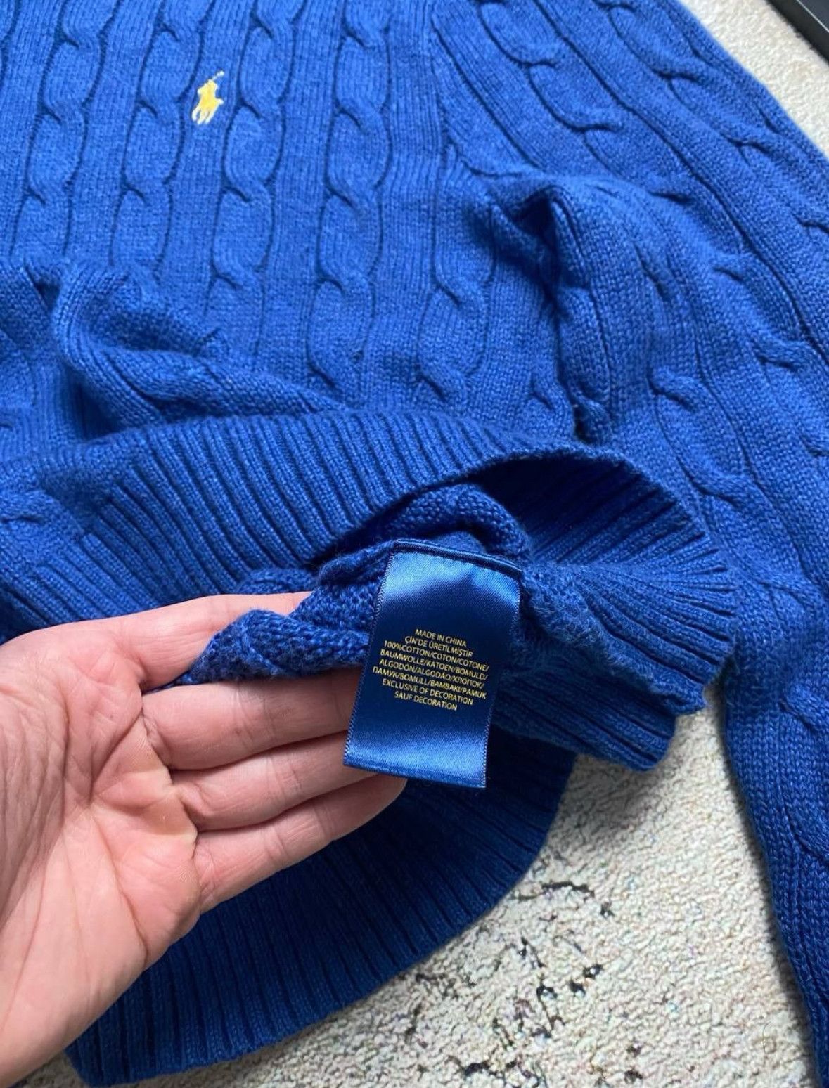 Polo Ralph Lauren × Ralph Lauren Vintage Ralph lauren knit sweater Size US XL / EU 56 / 4 - 5 Thumbnail