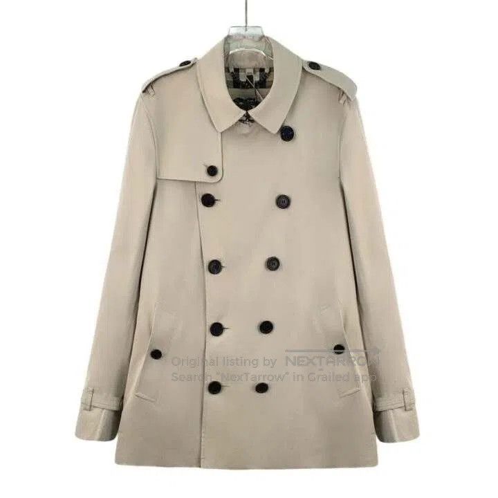 Burberry Burberry Beige Cotton Trench Coat. Size US M / EU 48-50 / 2 - 1 Thumbnail