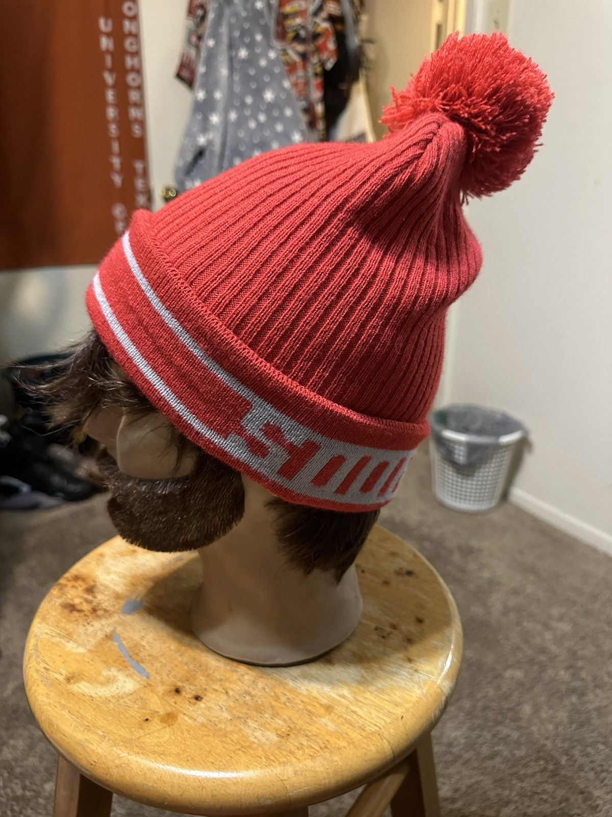 NCAA Vintage NCAA Oklahoma Sooners “triple ball” beanie 00s Size ONE SIZE - 4 Thumbnail