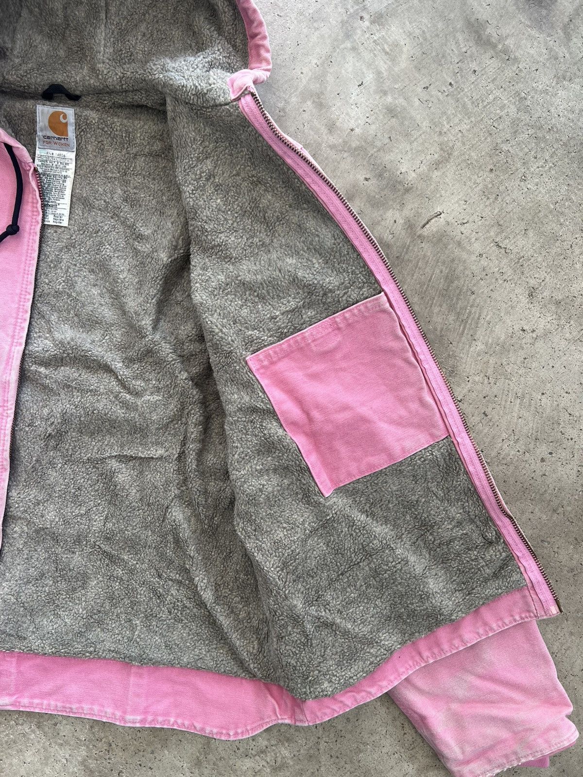 Carhartt Vintage J141 PKR Faded Carhartt Rose Detroit Hoodie Jacket Size US L / EU 52-54 / 3 - 10 Thumbnail
