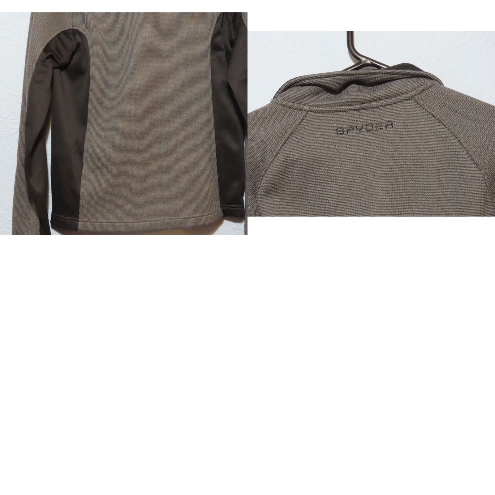 Spyder Spyder Men's S Jacket Full Zip Polar Fleece Gray Regular Size S, Activewear, Long Sleeve, Mid-Length, Zip Pockets Size US S / EU 44-46 / 1 - 8 Thumbnail