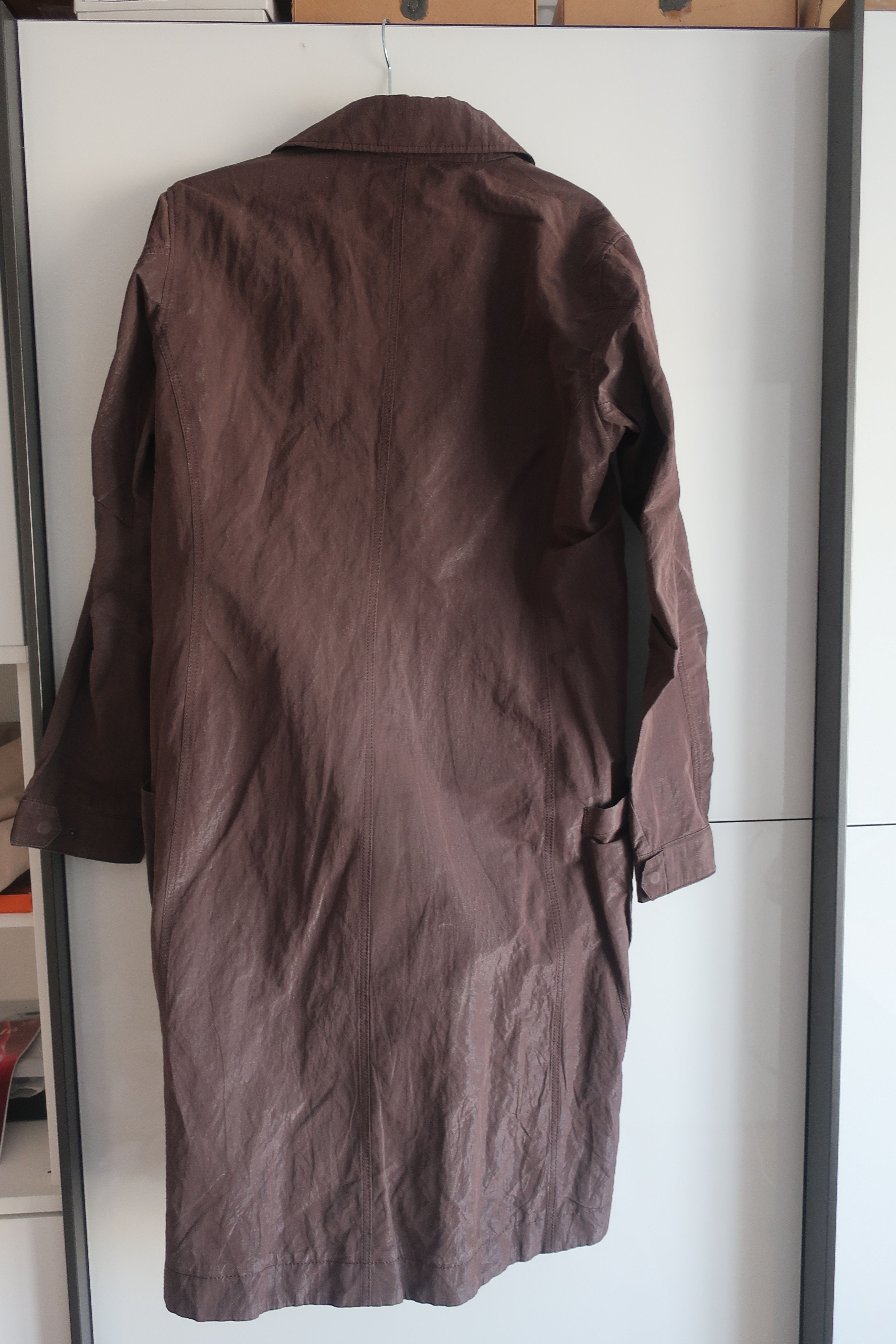 Devoa Devoa 21SS Coat lightweight highdensity Co/Pe Mud Gray Size US M / EU 48-50 / 2 - 7 Thumbnail