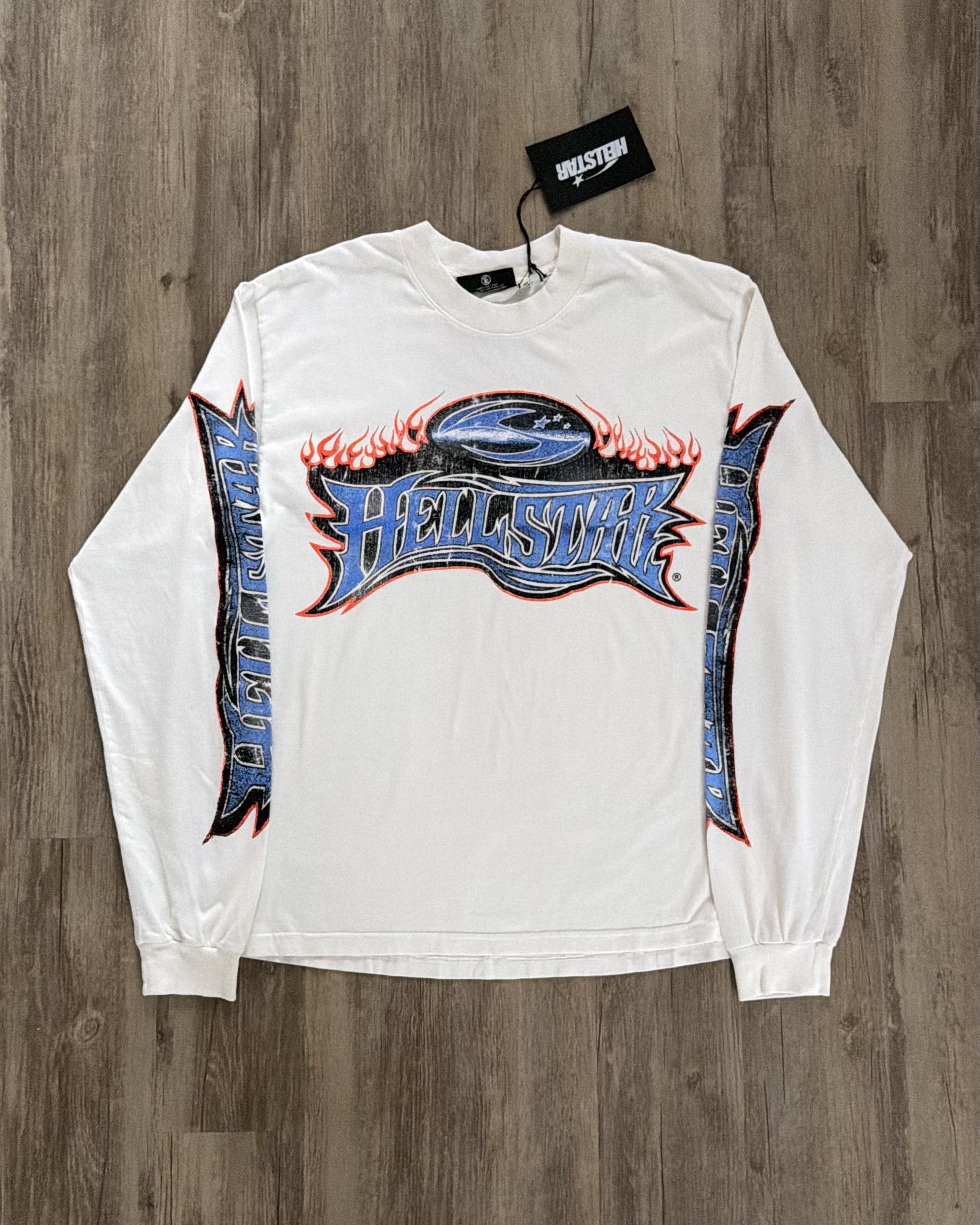 HELLSTAR Hellstar Moto Longsleeve Shirt Size US M / EU 48-50 / 2 - 1 Thumbnail