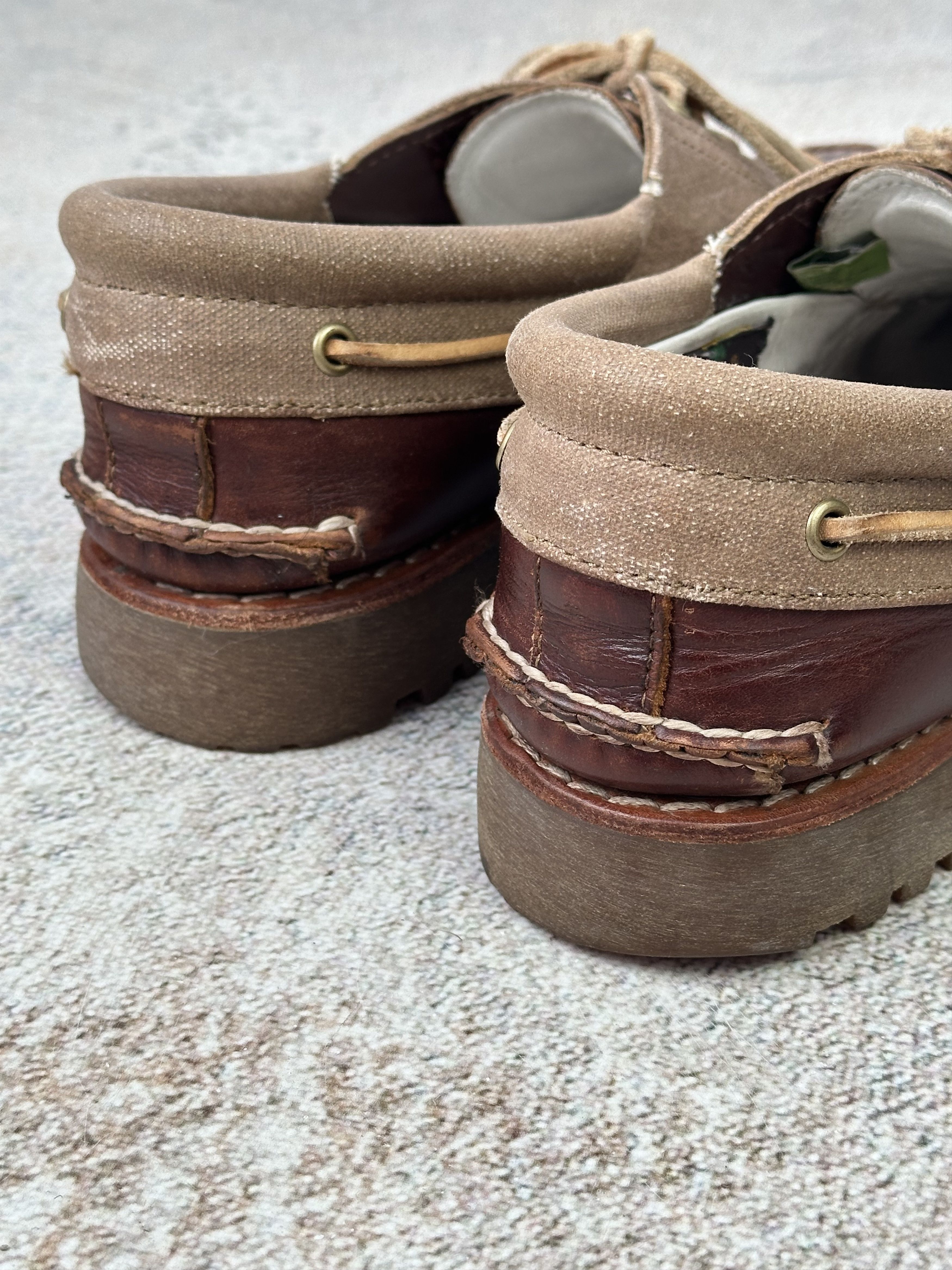 Timberland × Vintage Timberland Authentics 3 EYE Classic Leather Shoes Loafers Size US 10 / EU 43 - 6 Thumbnail