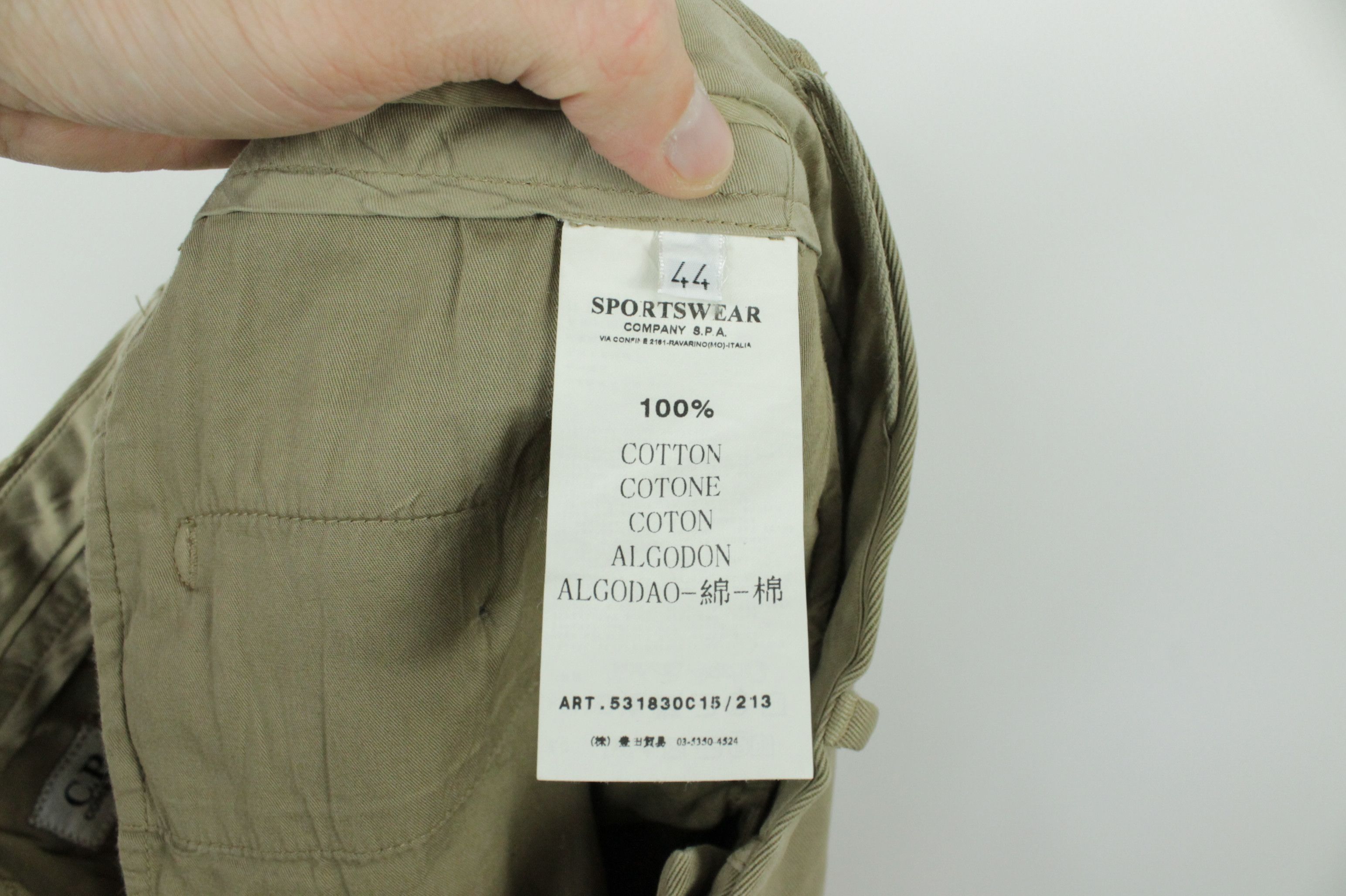 C.P. Company Vintage C.P. Company Cotton Twill Chino Pants Size US 30 / EU 46 - 11 Thumbnail