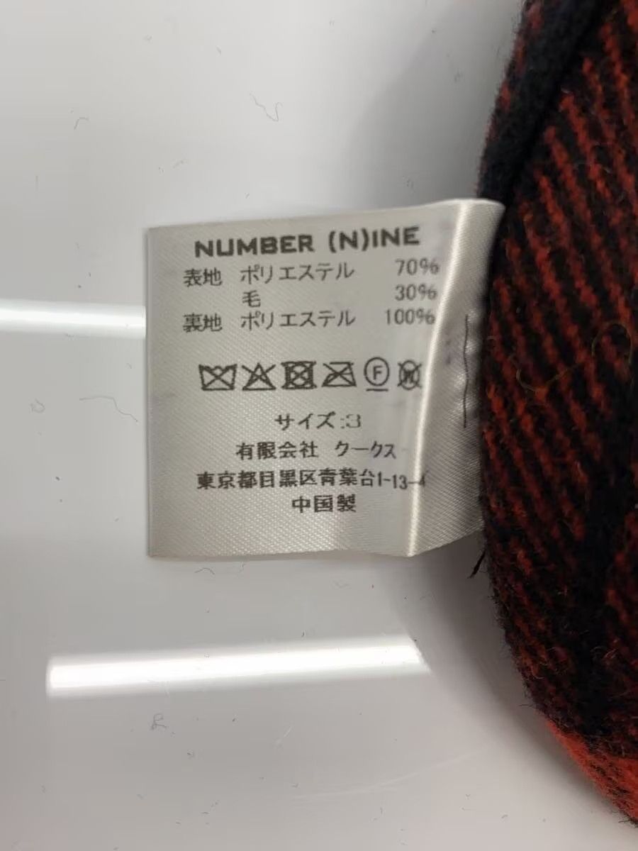 Number (N)ine Number Niners Plaid Wool Button Shirt Size US L / EU 52-54 / 3 - 5 Thumbnail