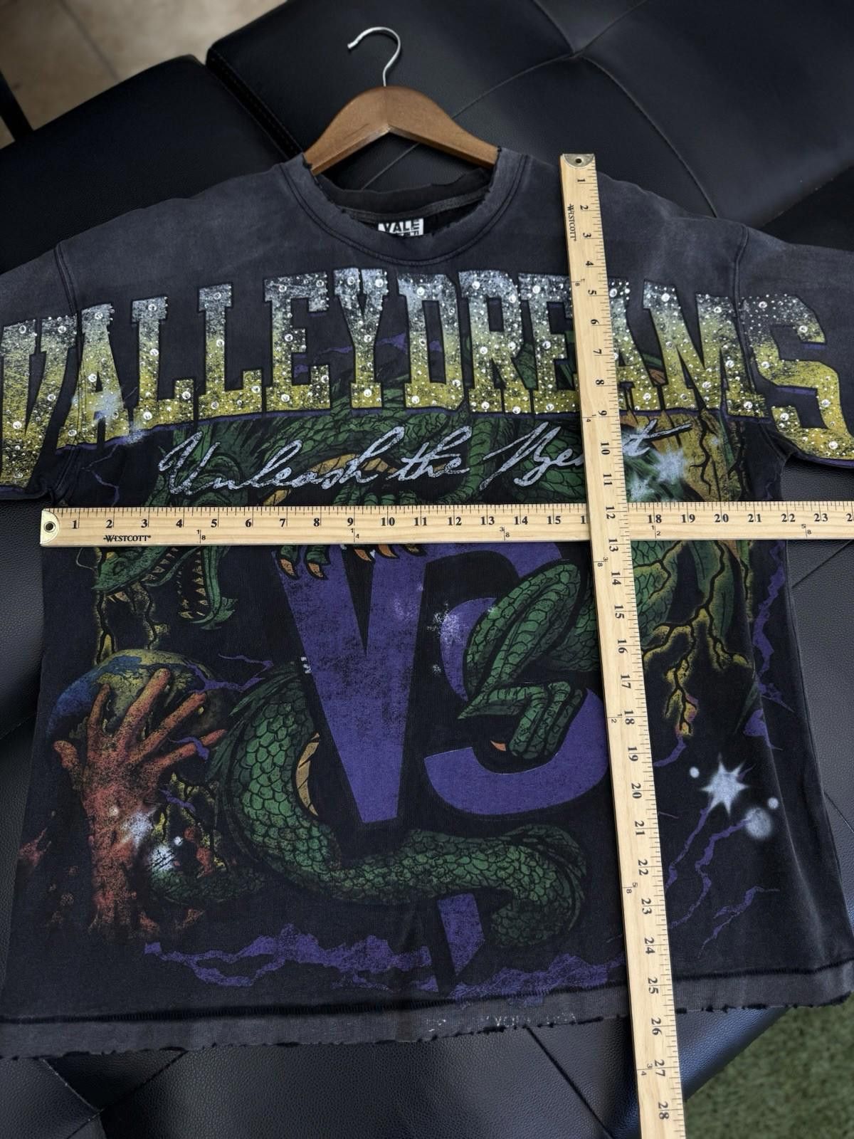 Size Small - Vale Forever Summer Stone Bling Tee Authentic