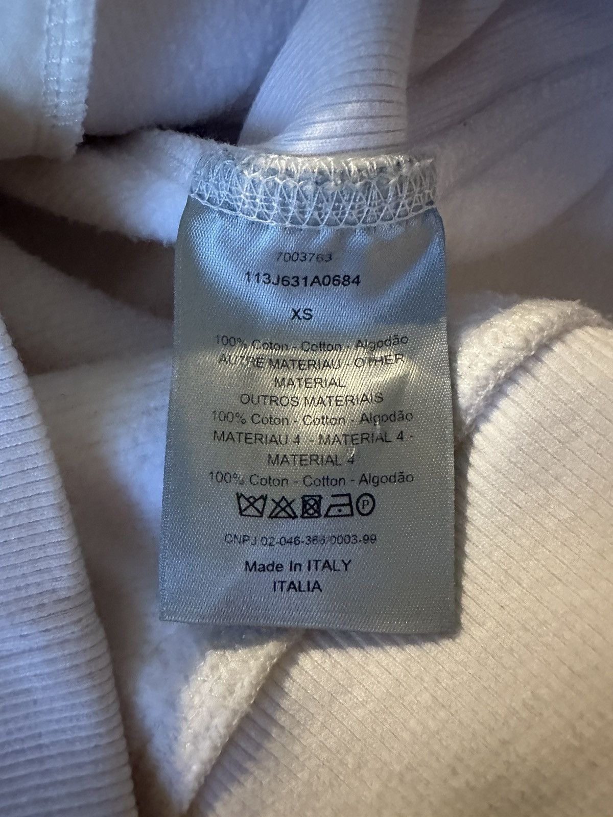 Dior Dior oblique hoodie Size US XS / EU 42 / 0 - 4 Thumbnail