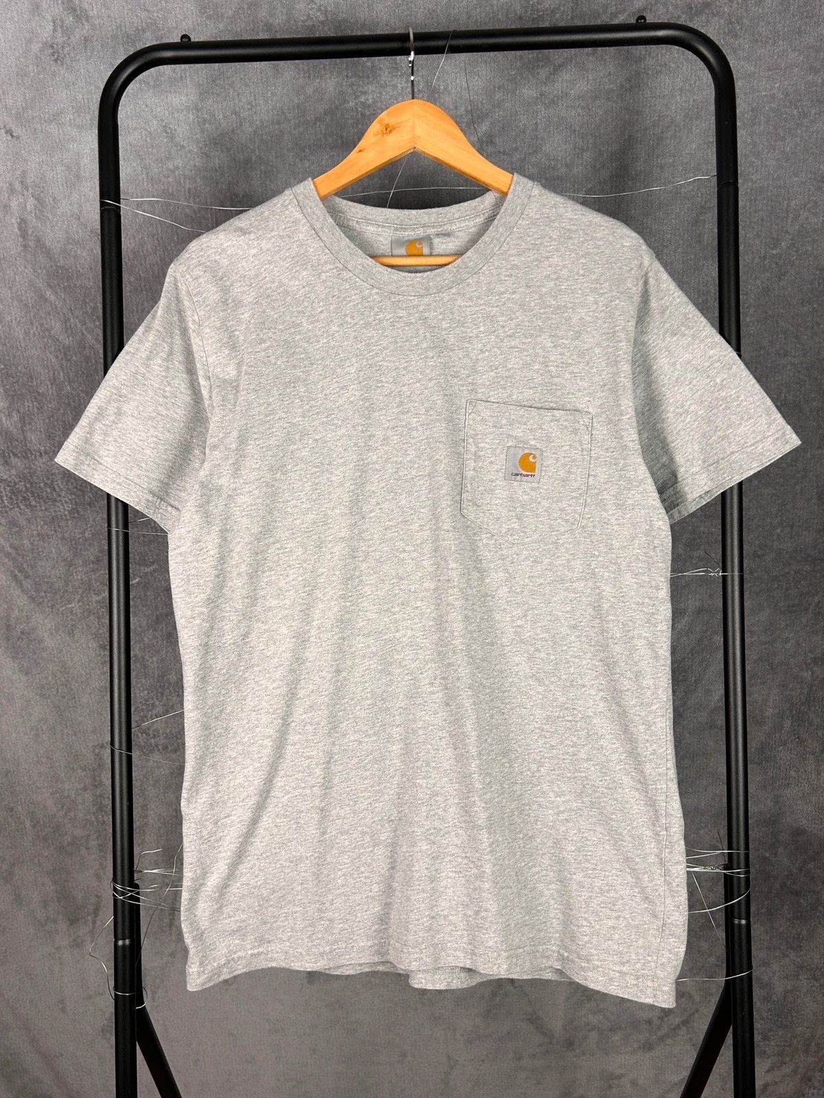 Carhartt Carhartt tee pocket patch mini logo grey Size US M / EU 48-50 / 2 - 1 Thumbnail