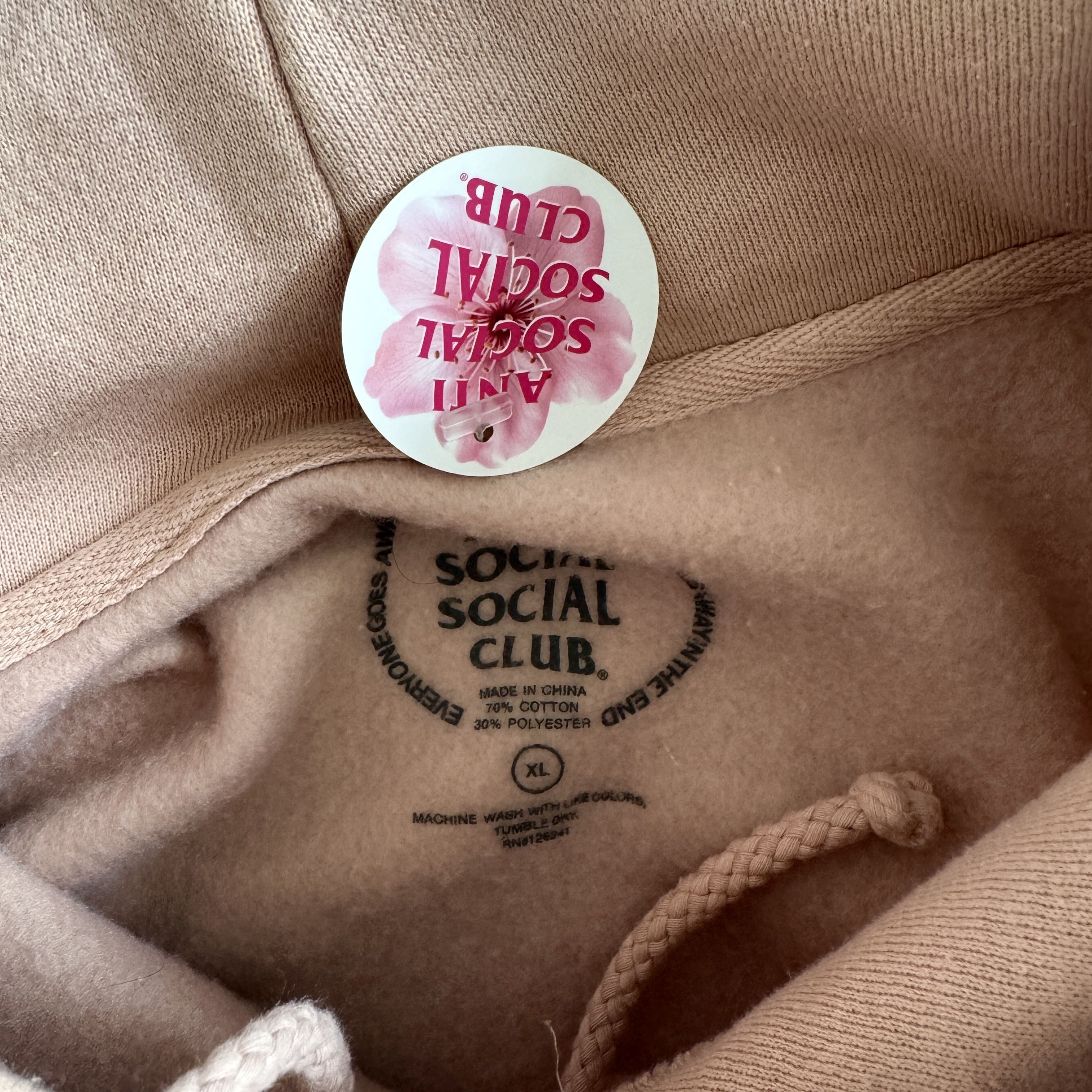 Anti Social Social Club Anti Social Social Hoodie NEW WITH TAG Size US XL / EU 56 / 4 - 4 Thumbnail